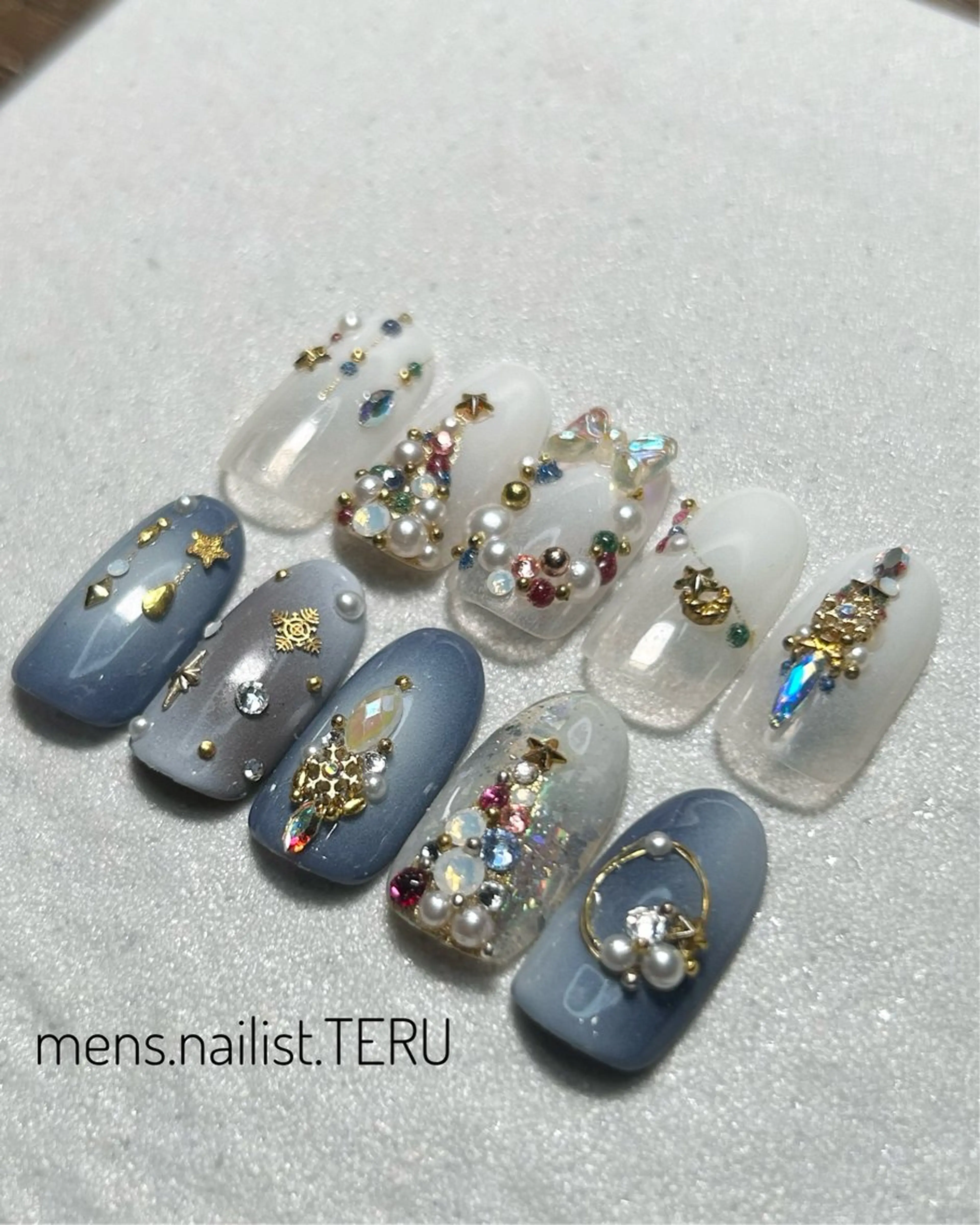 ネイル 冬ネイル クリスマス nailsalon ETERNALのネイルデザイン