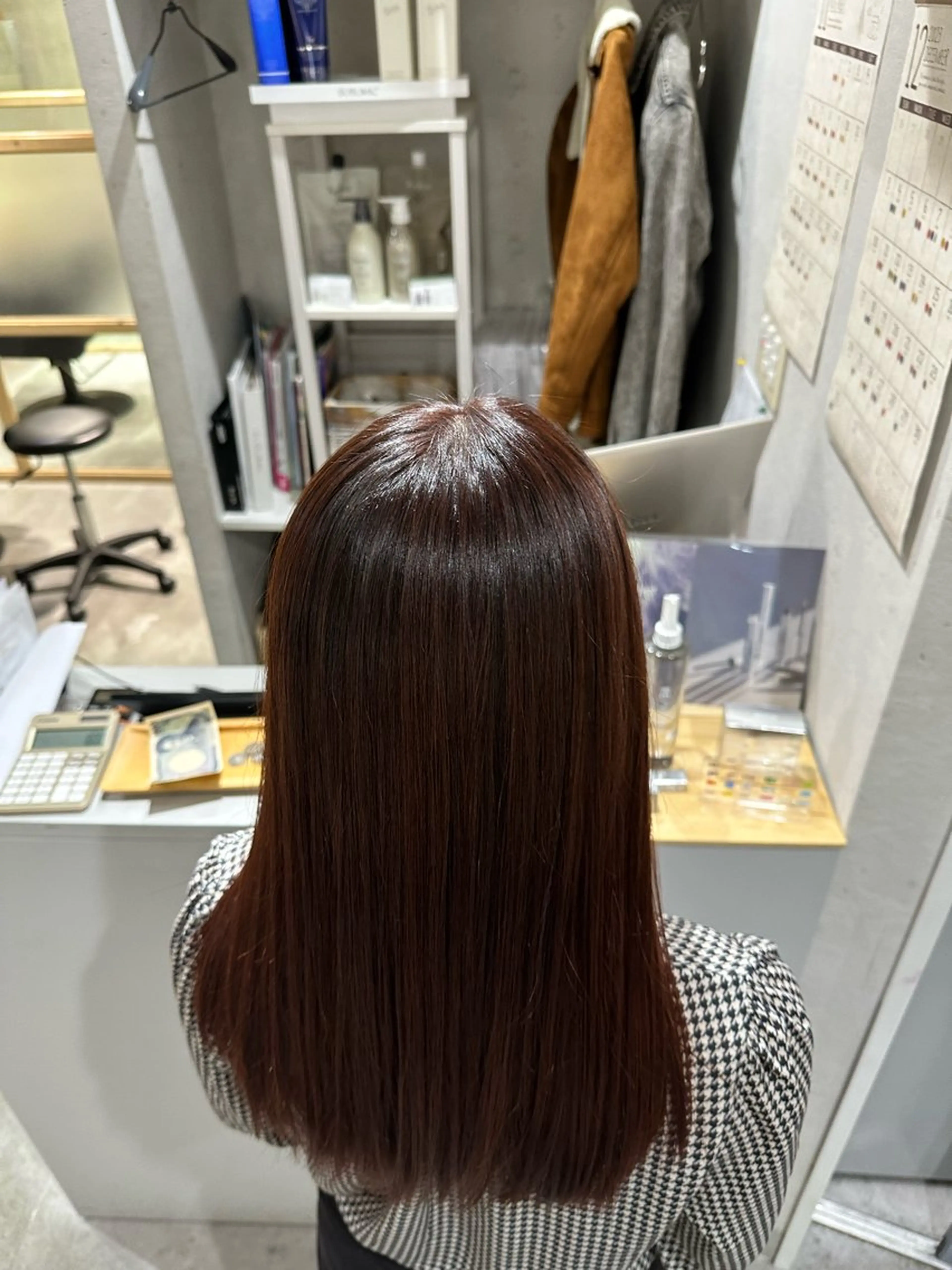 ロング JOS所属・上野/エフェクトブリ ーチ✂︎touiのヘアスタイル