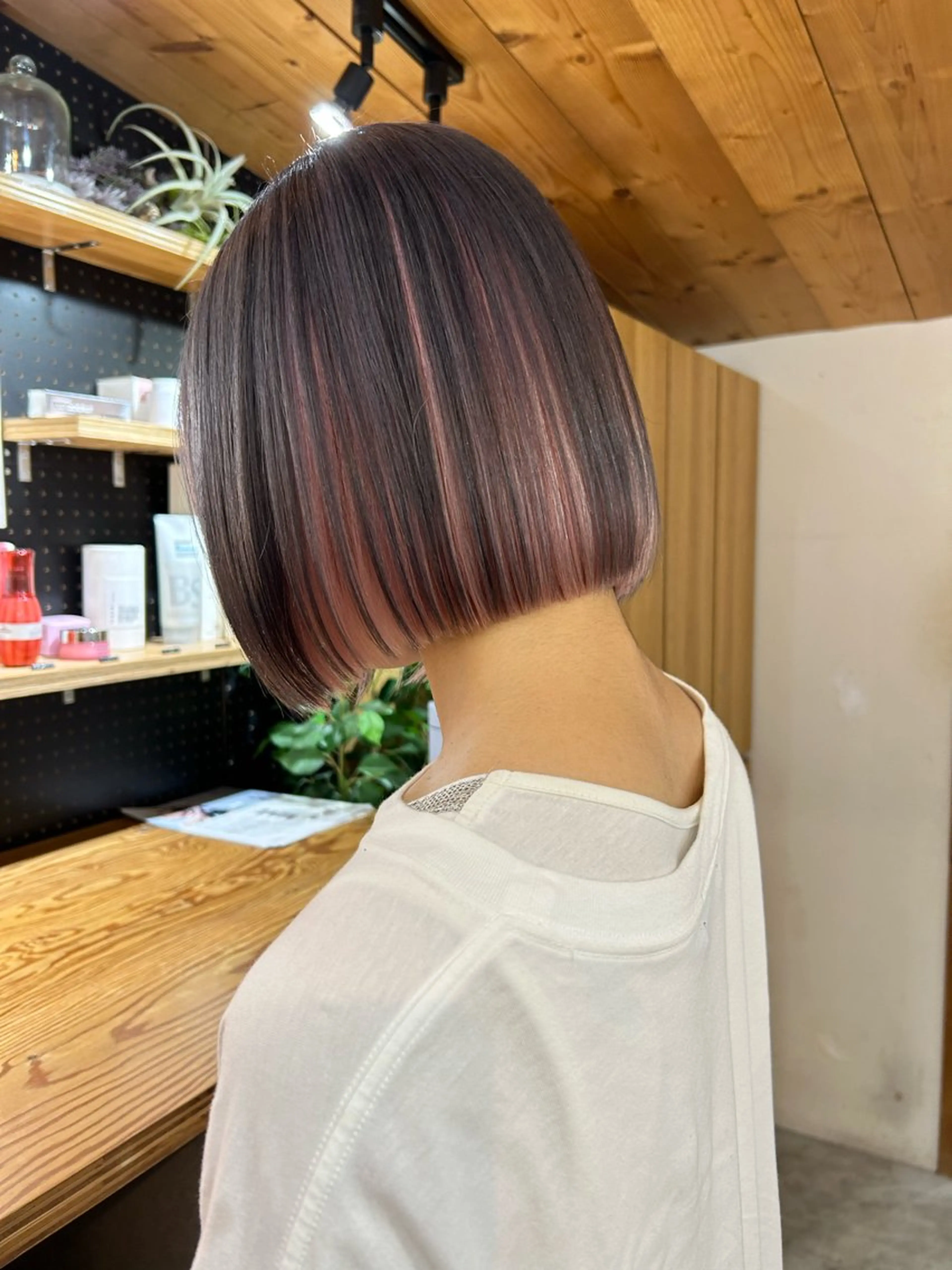 ミディアム カラー メンズ カット ヘアカラー トリートメント 🧸艶々韓国ヘア 🧁mizunaのヘアスタイル
