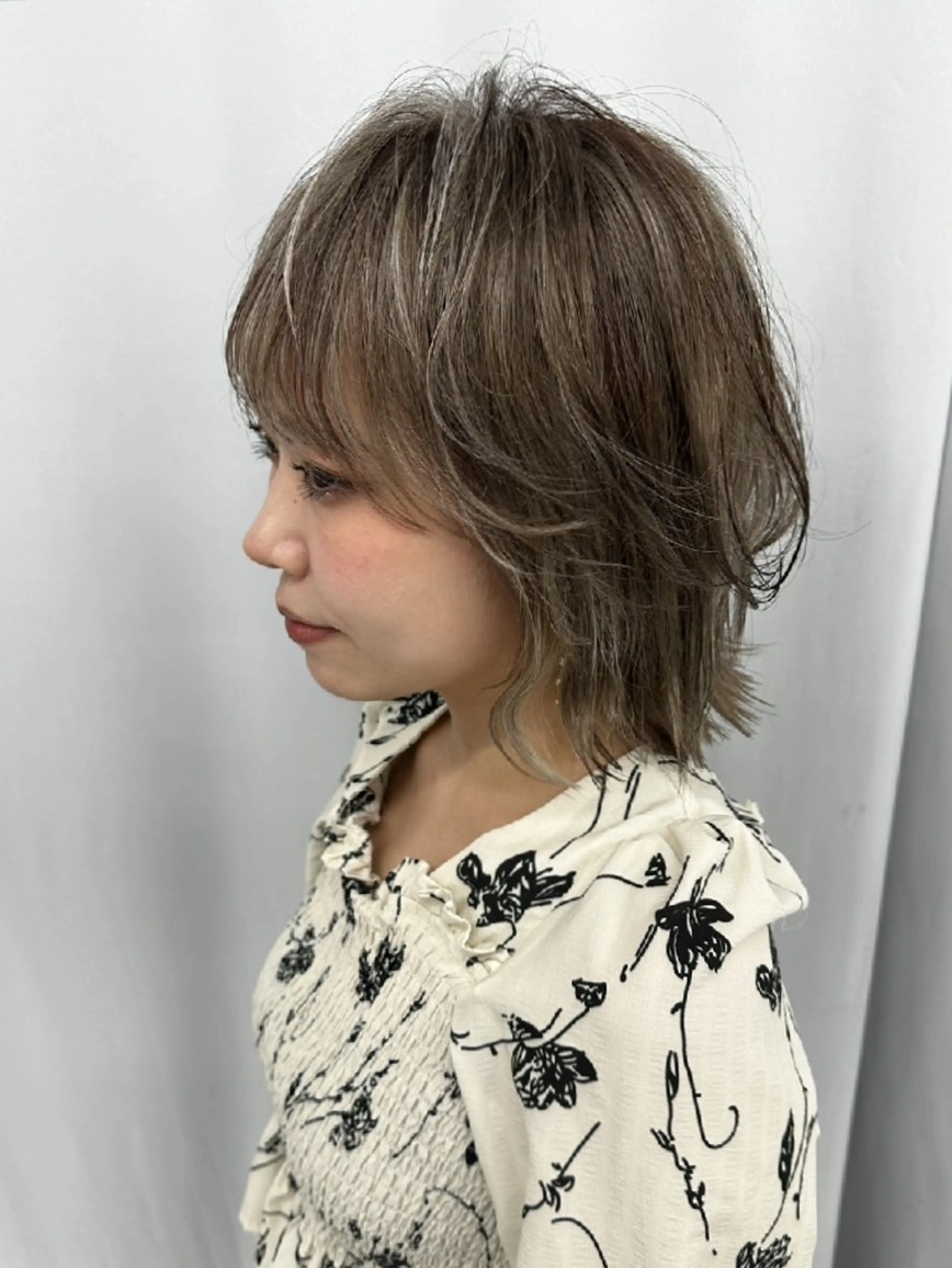 カラー ミディアム 💜艶髪カラー💜 🎶富川美希🎶のヘアスタイル