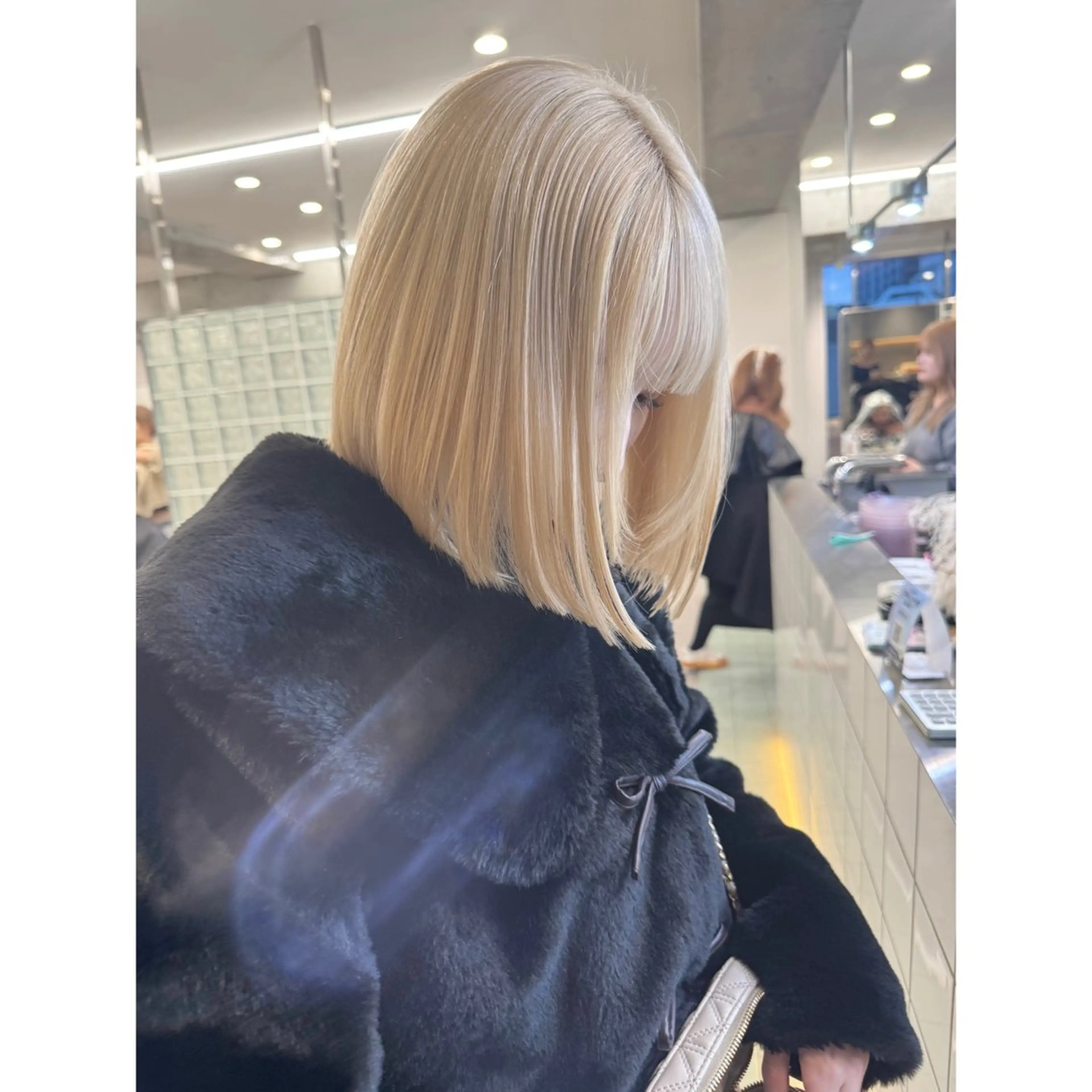 ミディアム カラー 🫧透明感カラー🎀 /cinq/ユキ❄️のヘアスタイル