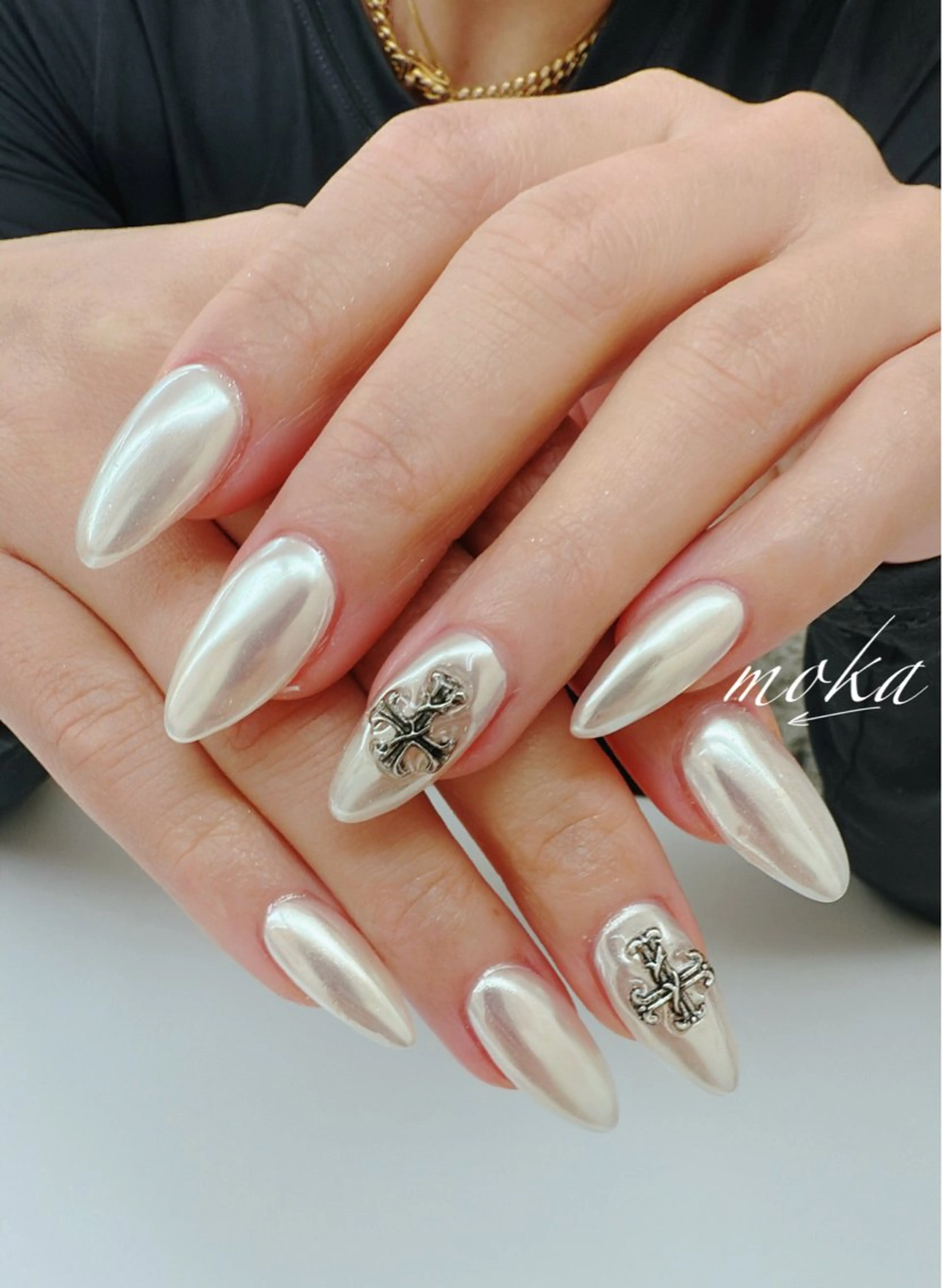 ネイル ハンドネイル ハンドケア 胡蝶蘭レディースサロ ンNailMOKAのネイルデザイン