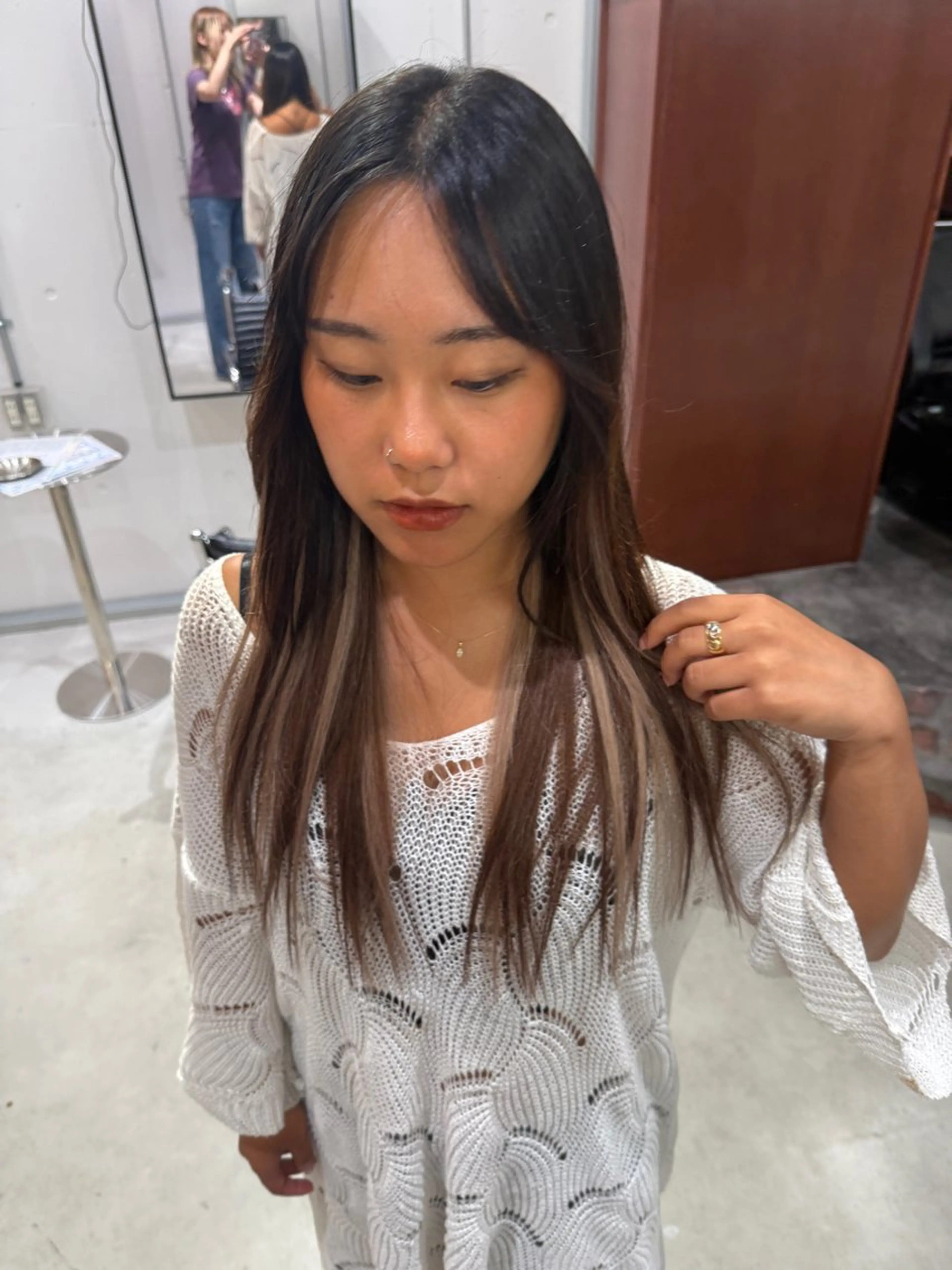 ロング 近藤 詩桜のヘアスタイル