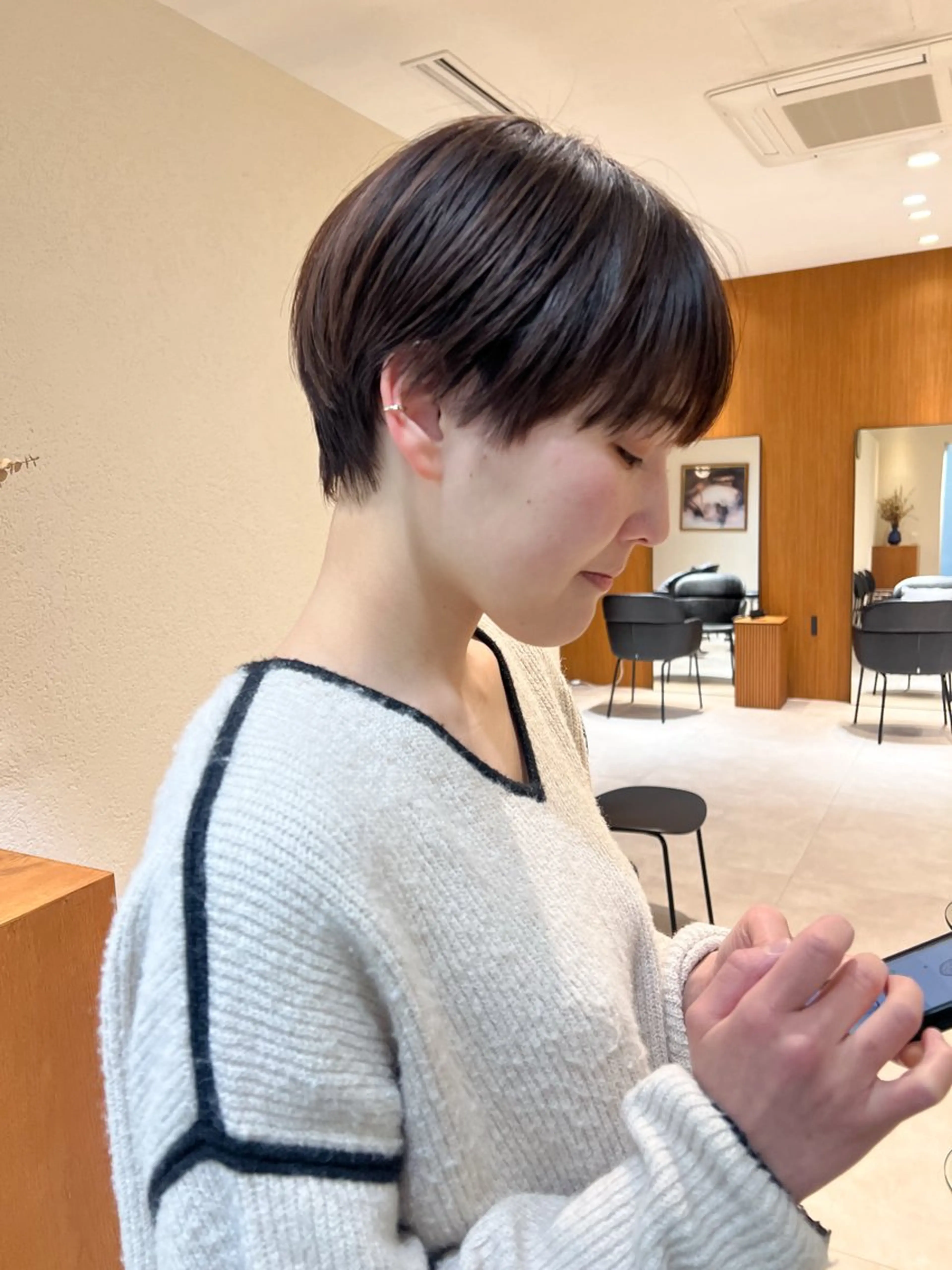 ショート 無料カットモデル /yuukaのヘアスタイル