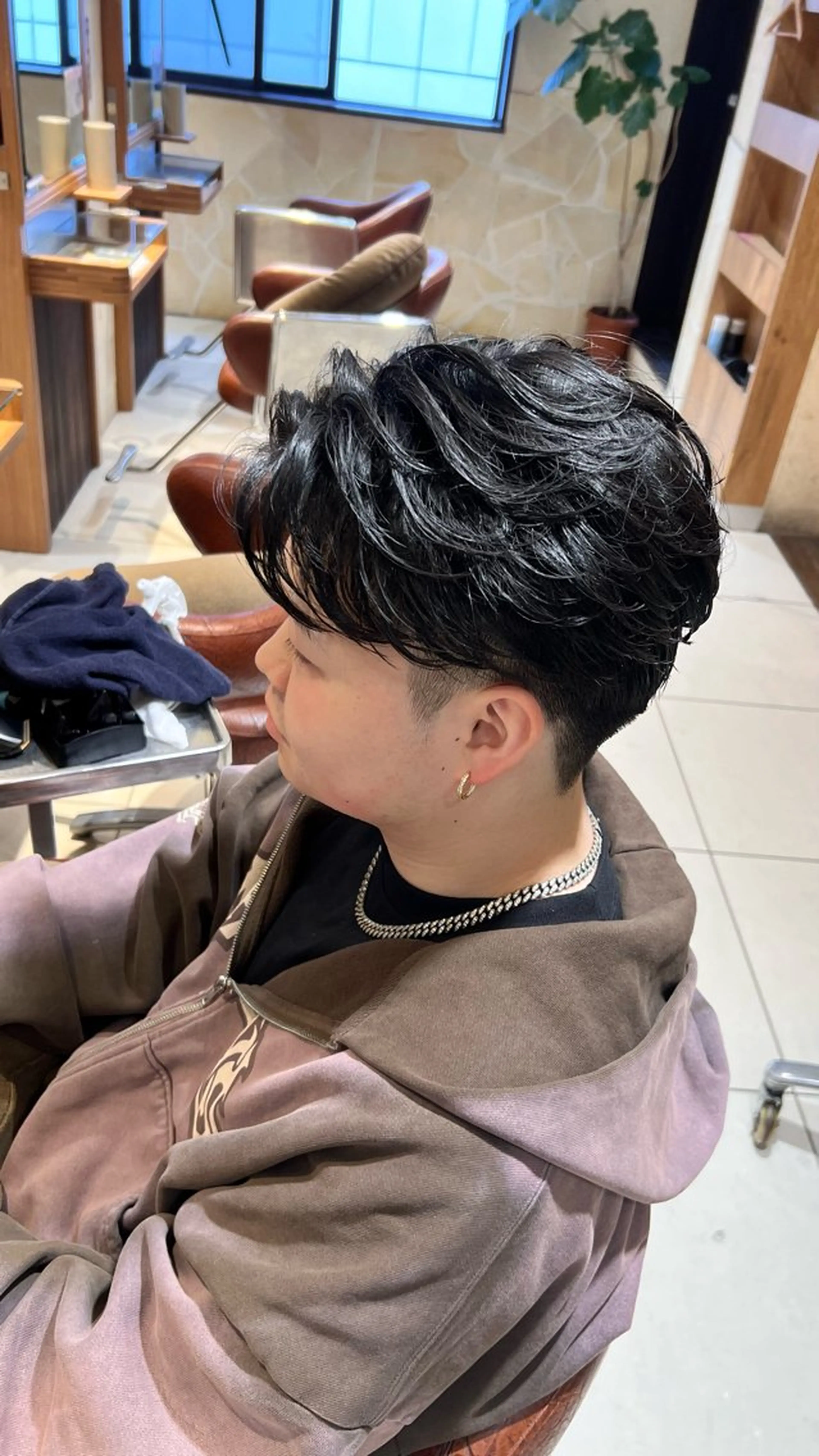 パーマ メンズ カット パーマ 新宿/メンズパーマ/ メンズ特化/和田瑞生のヘアスタイル