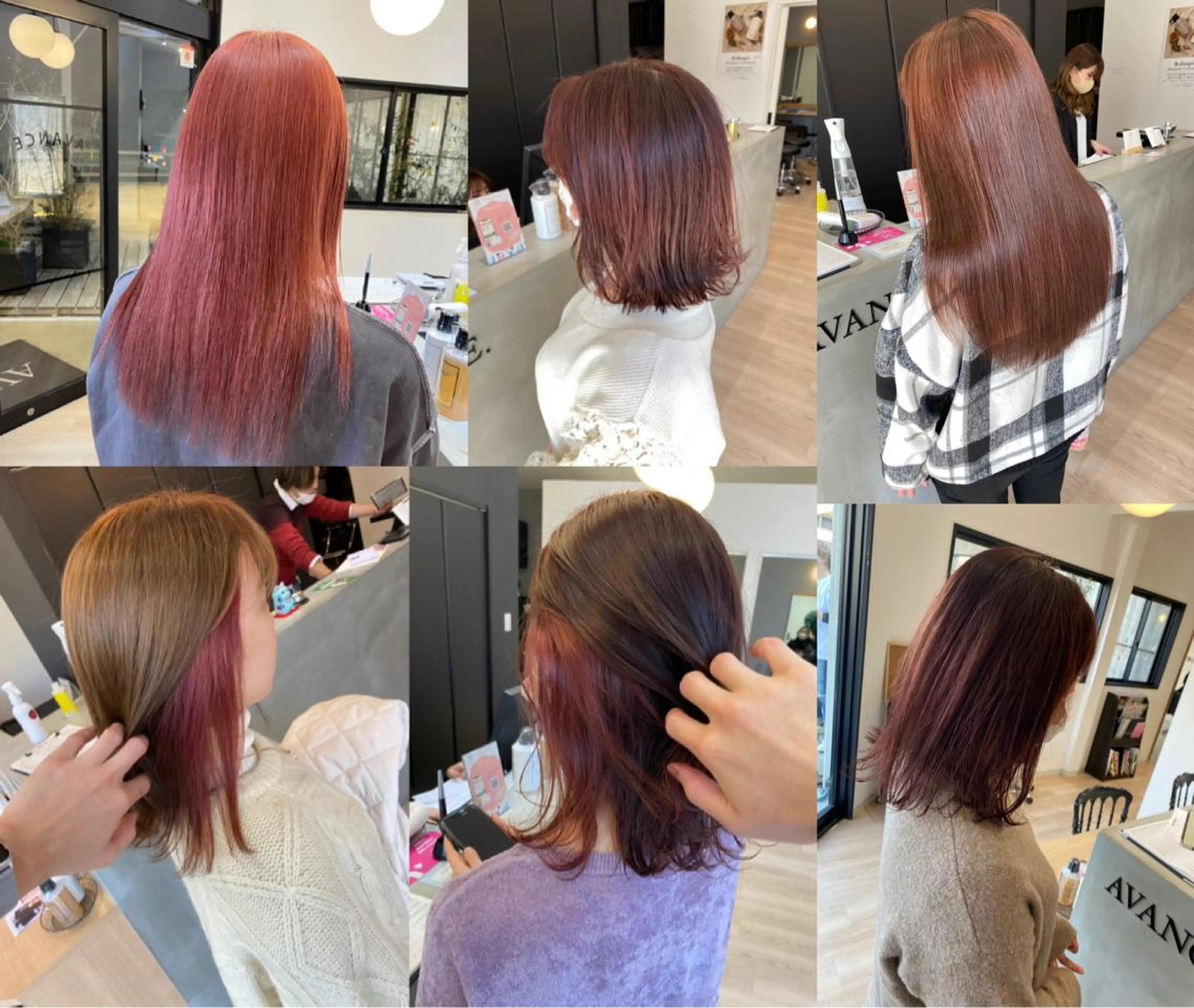 セミロング カラー 鍵谷 公宏のヘアスタイル