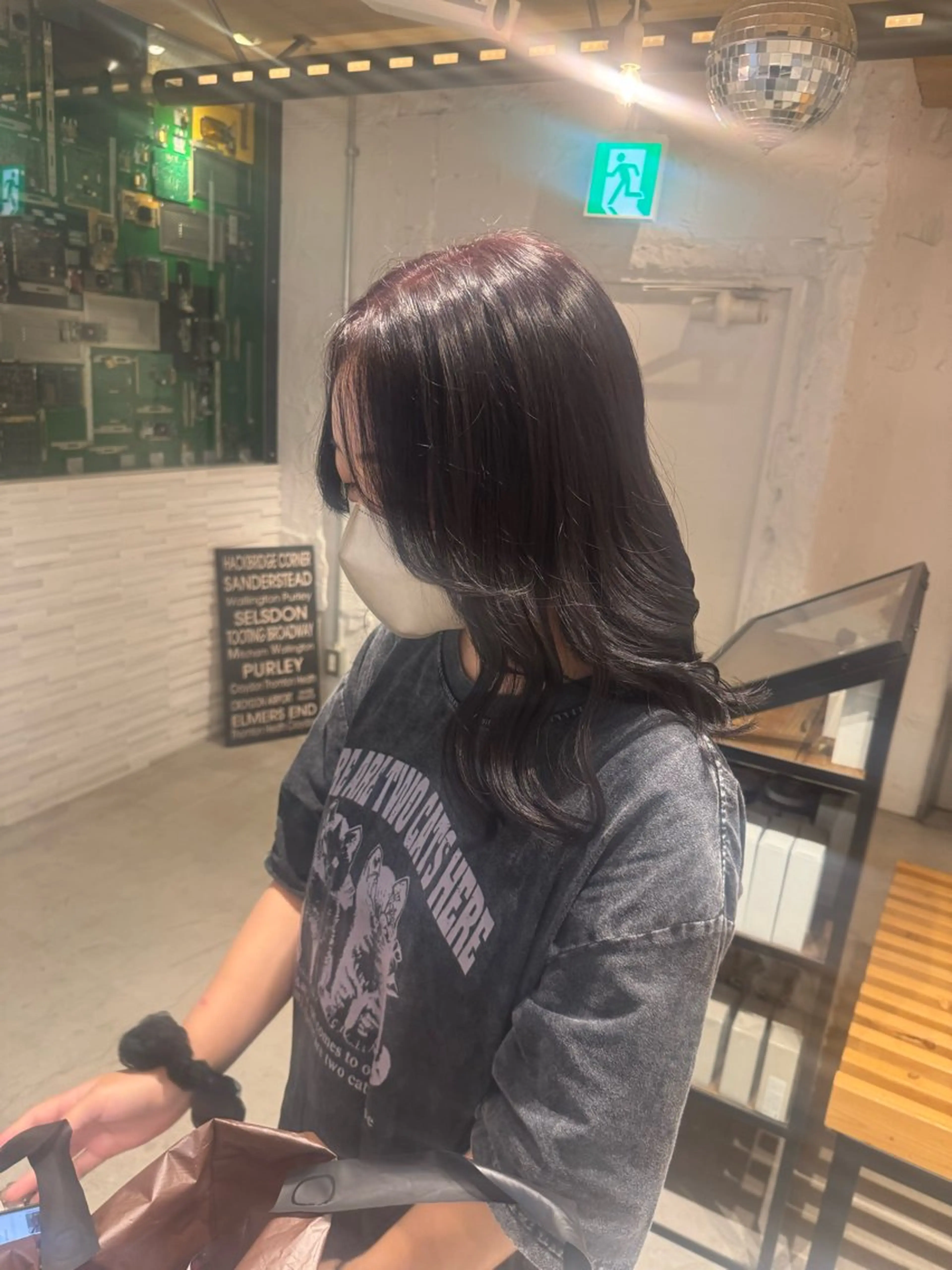 ミディアム 🌶F-CODE RINA🌶のヘアスタイル