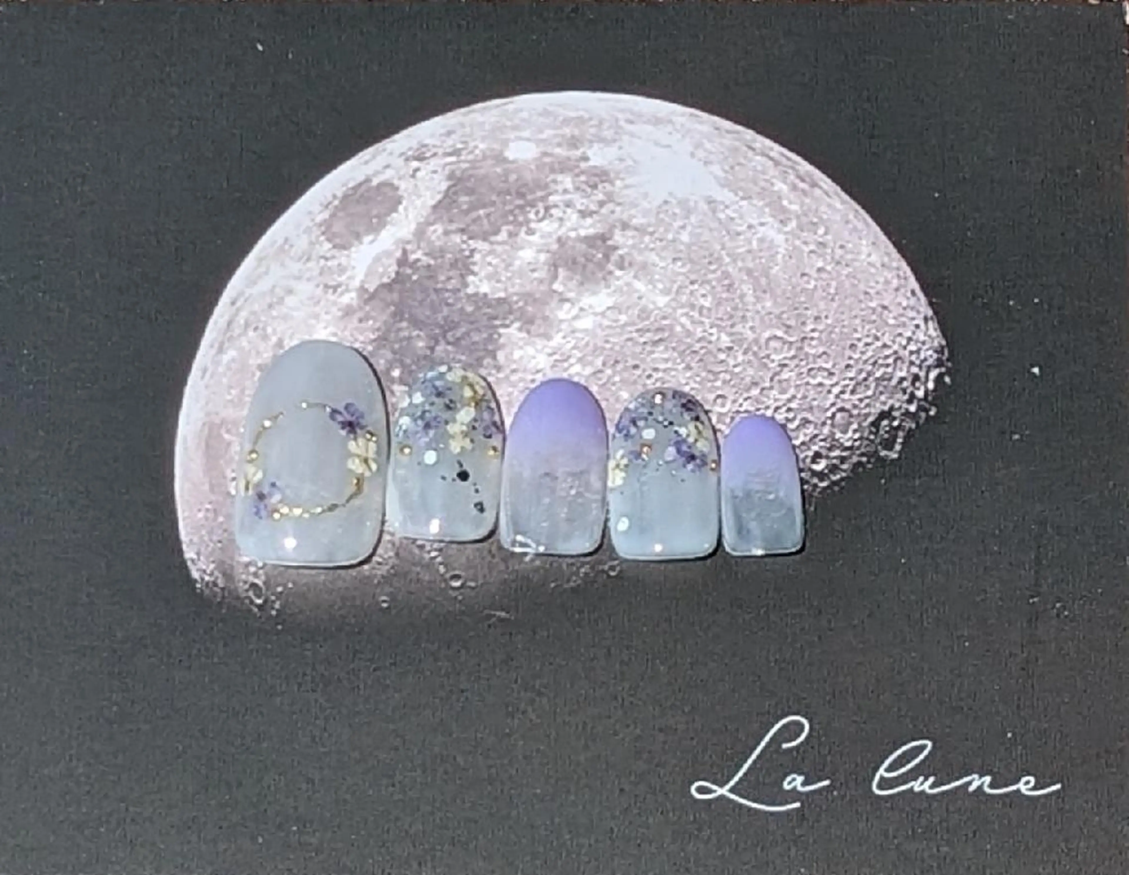 ネイル フラワーネイル ハンドネイル ネイルサロンベルティ .keikoのネイルデザイン