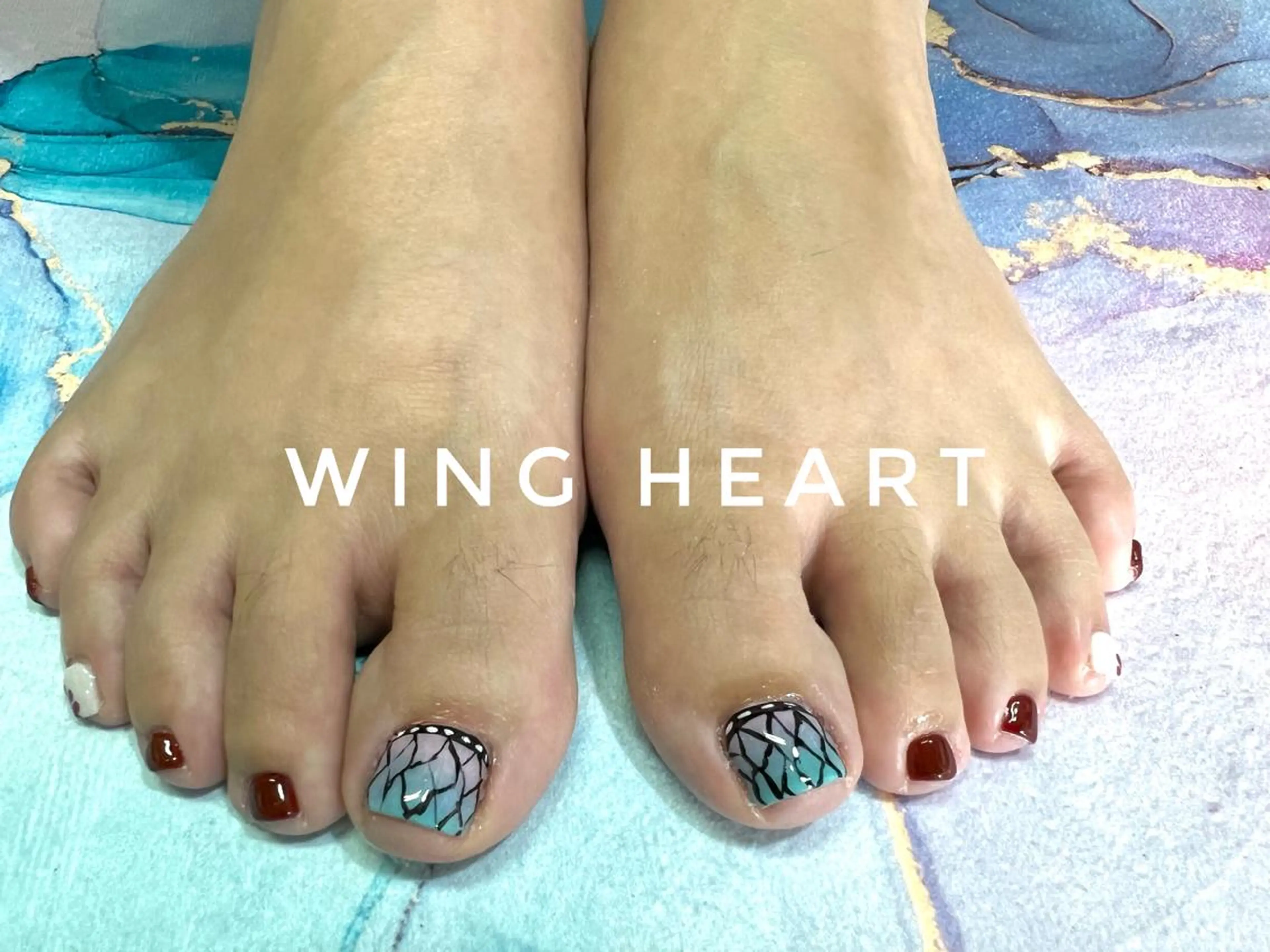 ネイル フットネイル I. AYUMIのネイルデザイン