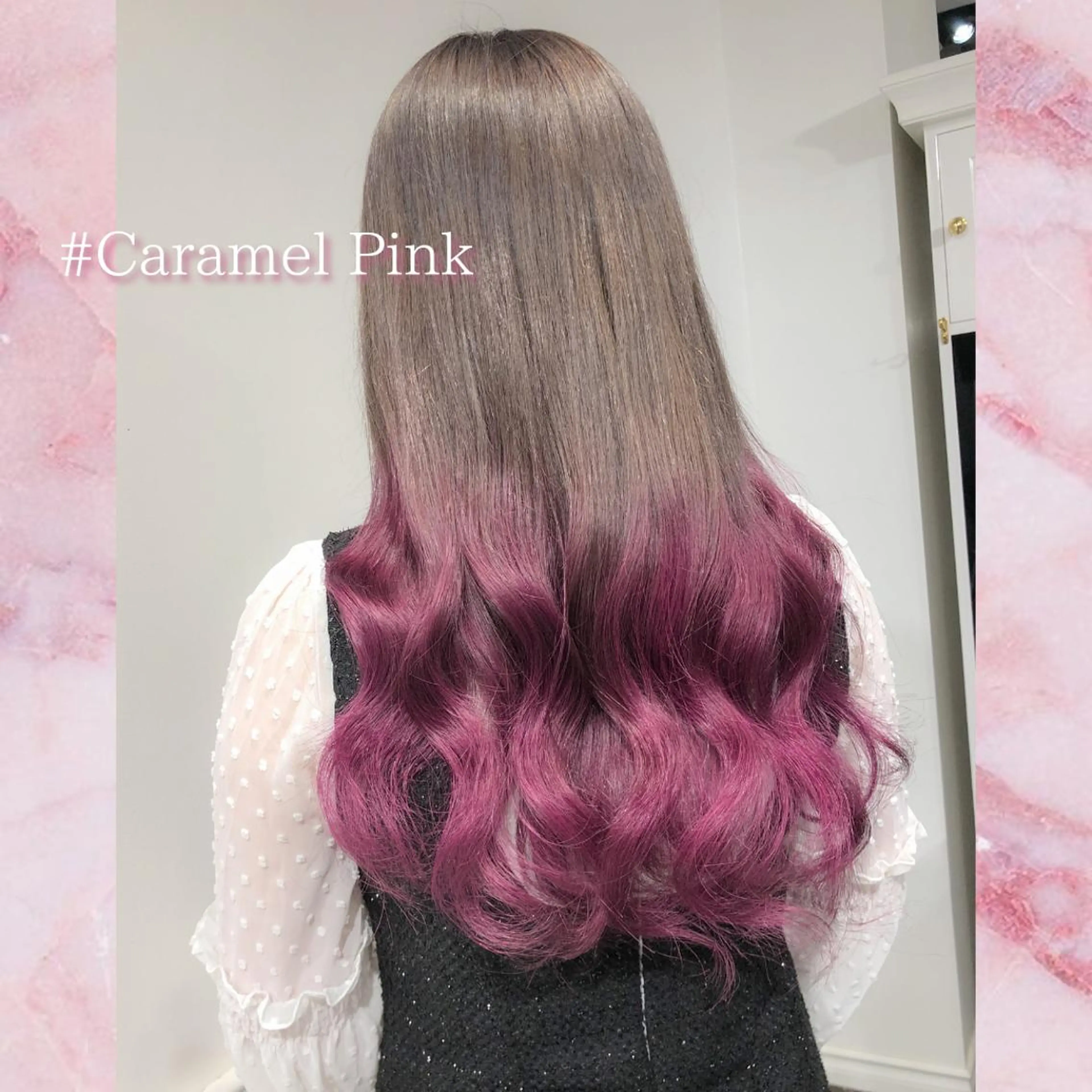 ロング カラー ブリーチ miyu /トレンド カラー×艶髪のヘアスタイル