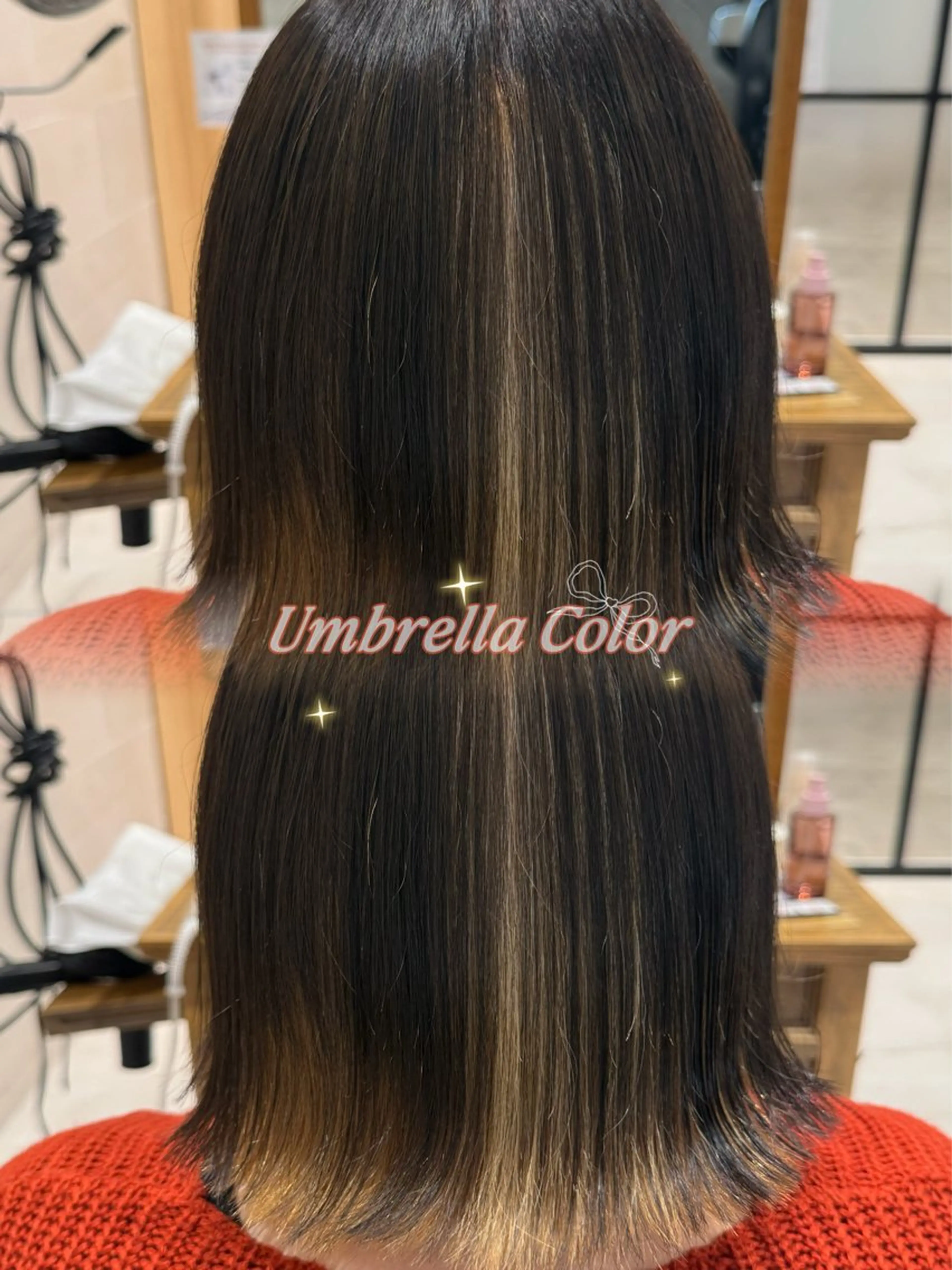 カラー デザインカラー カラーソムリエ 💜いるま💜のヘアスタイル