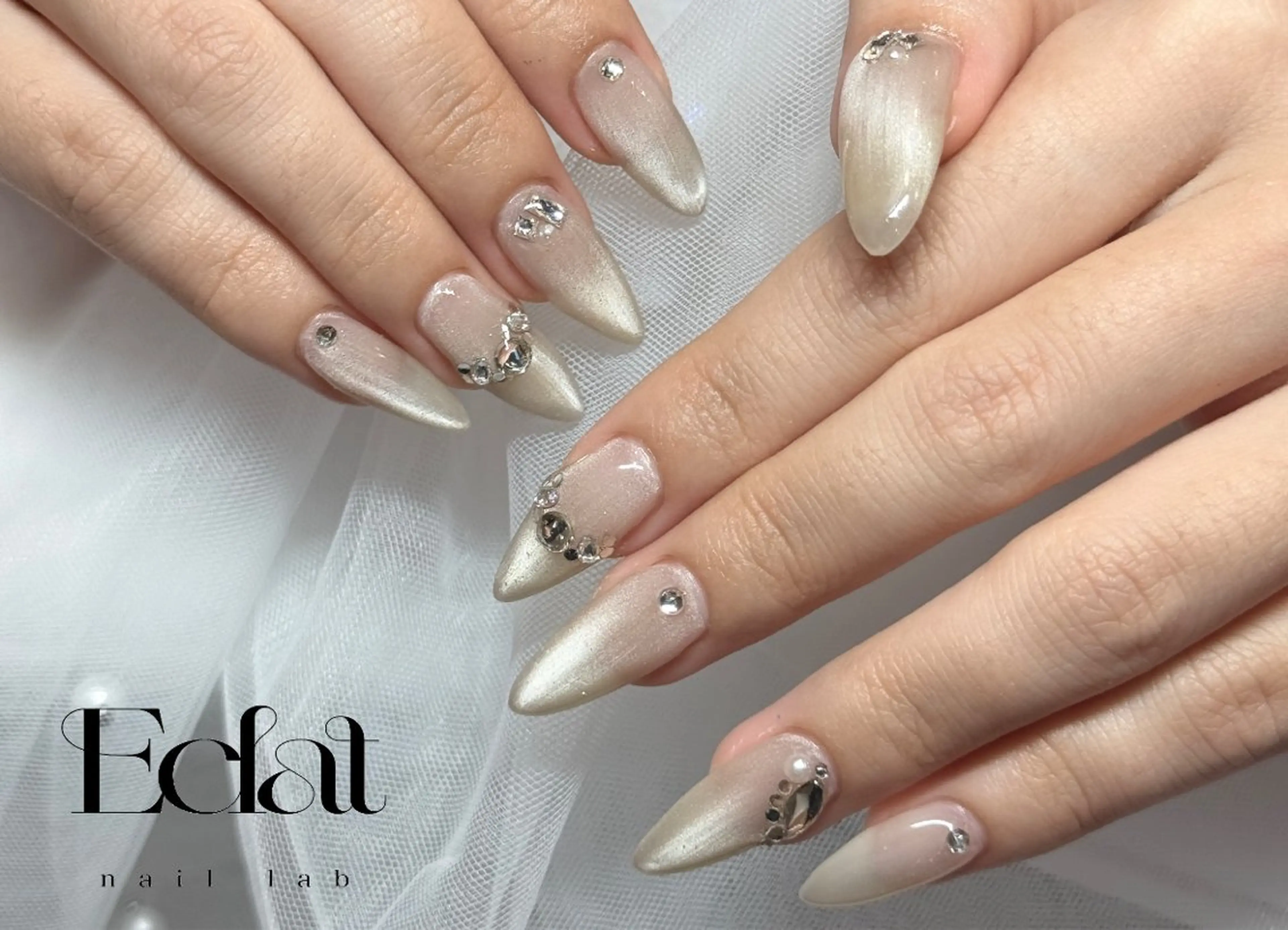 ネイル ハンドネイル ネイルラボEclat RINAのネイルデザイン