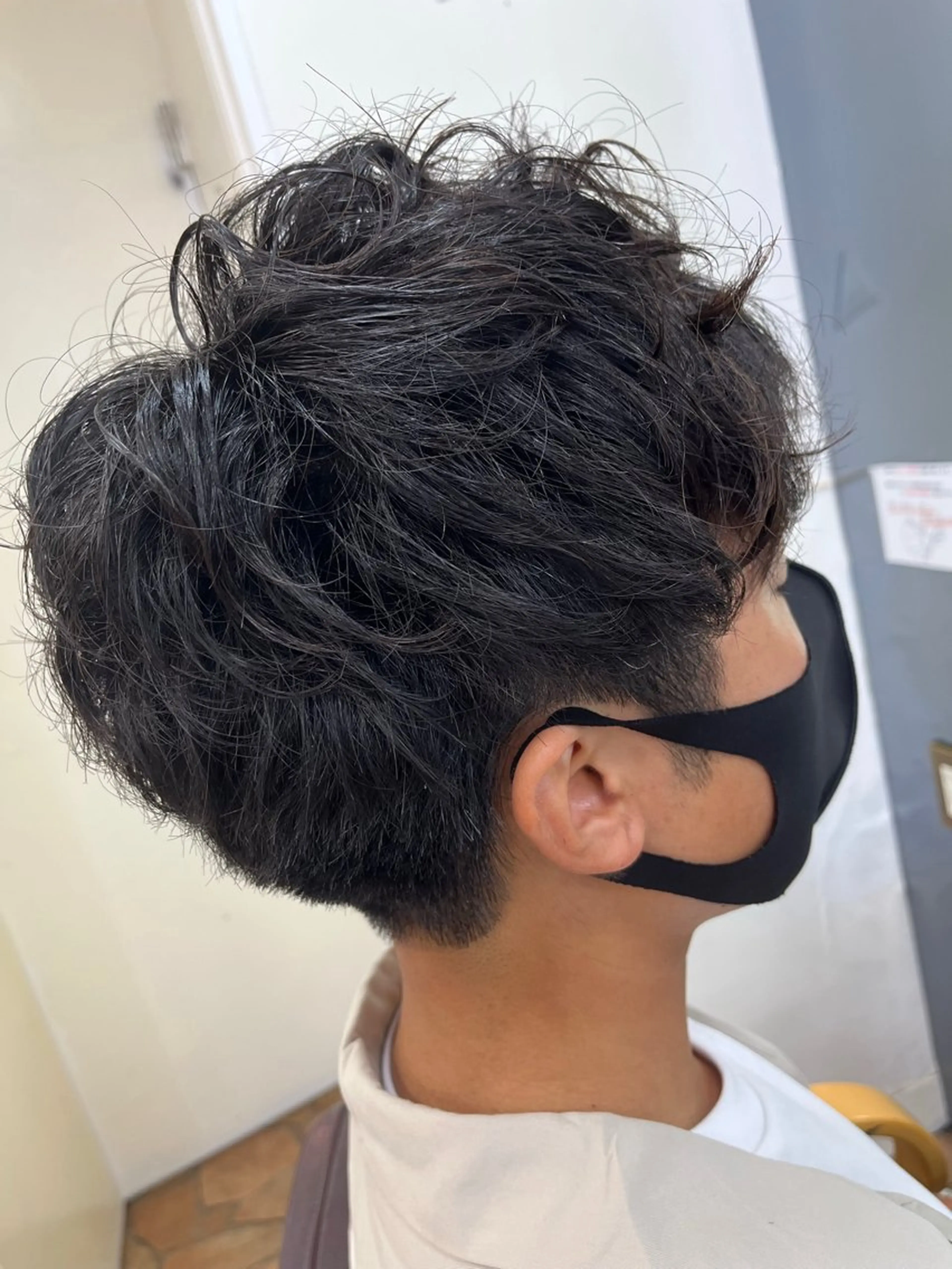 パーマ メンズ ✨ショート/ボブ 縮毛矯正✨アキラのヘアスタイル