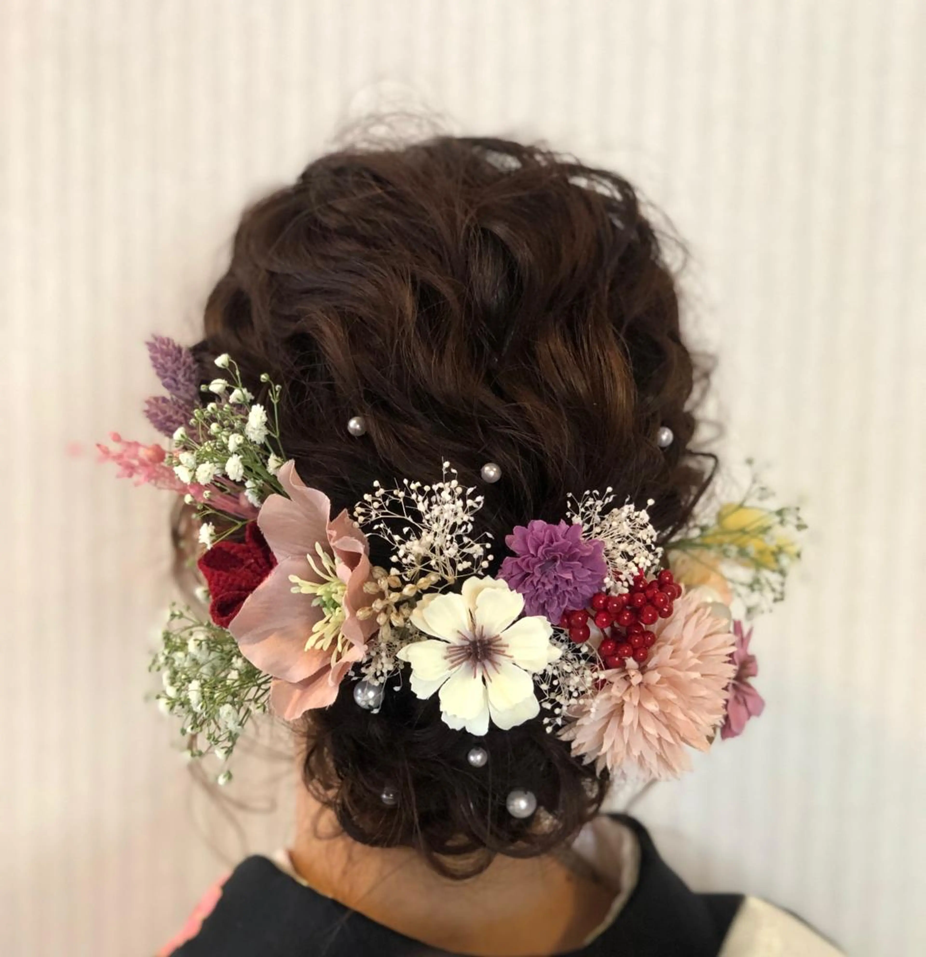 ヘアアレンジ ヘアセット 菊池 栄里奈のヘアスタイル