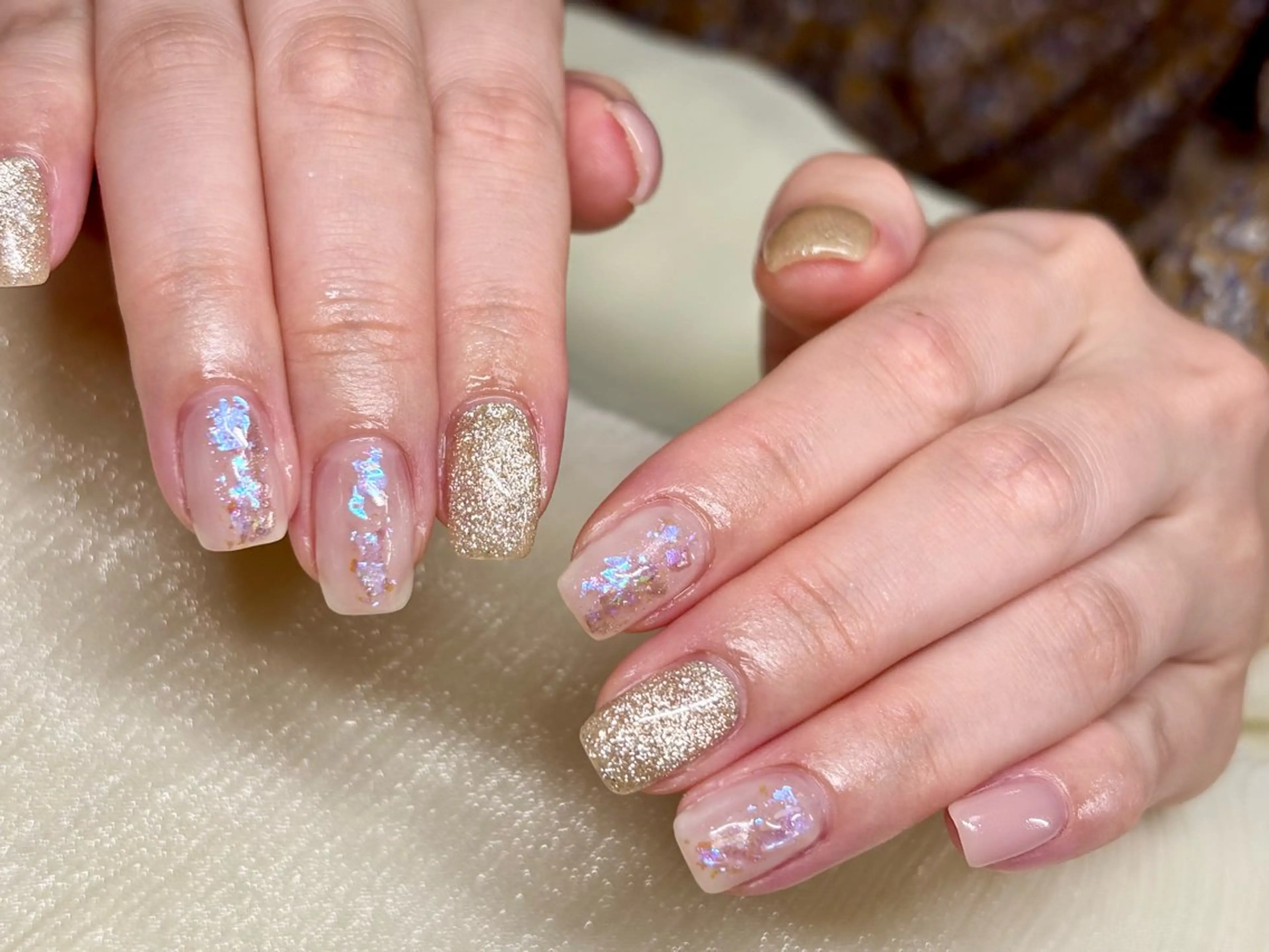 ネイル ニュアンスネイル シンプルネイル ETE LUNA NAILのネイルデザイン