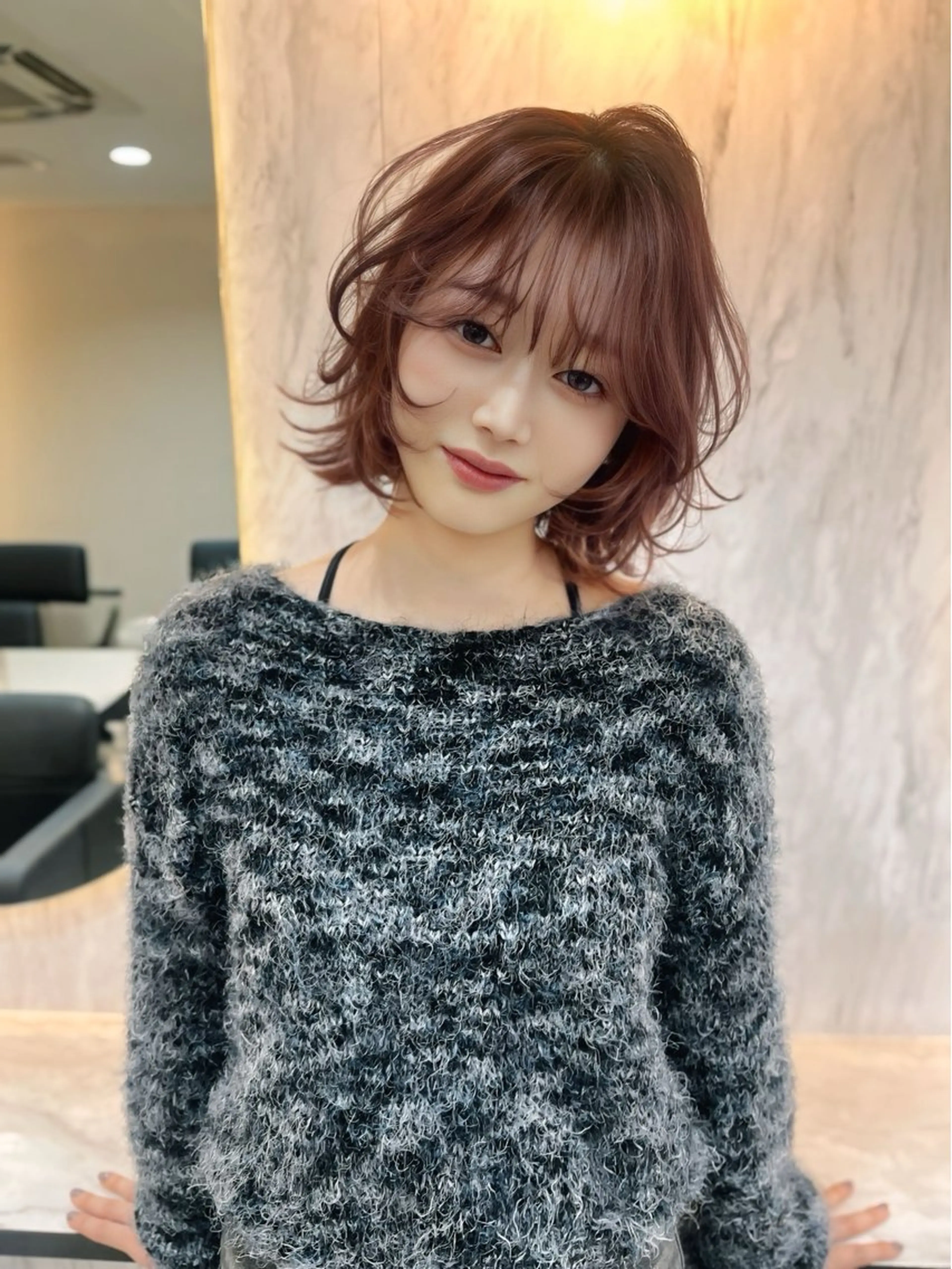 ショート ヘアカラー ゆりあ☆彡 Lapisのヘアスタイル