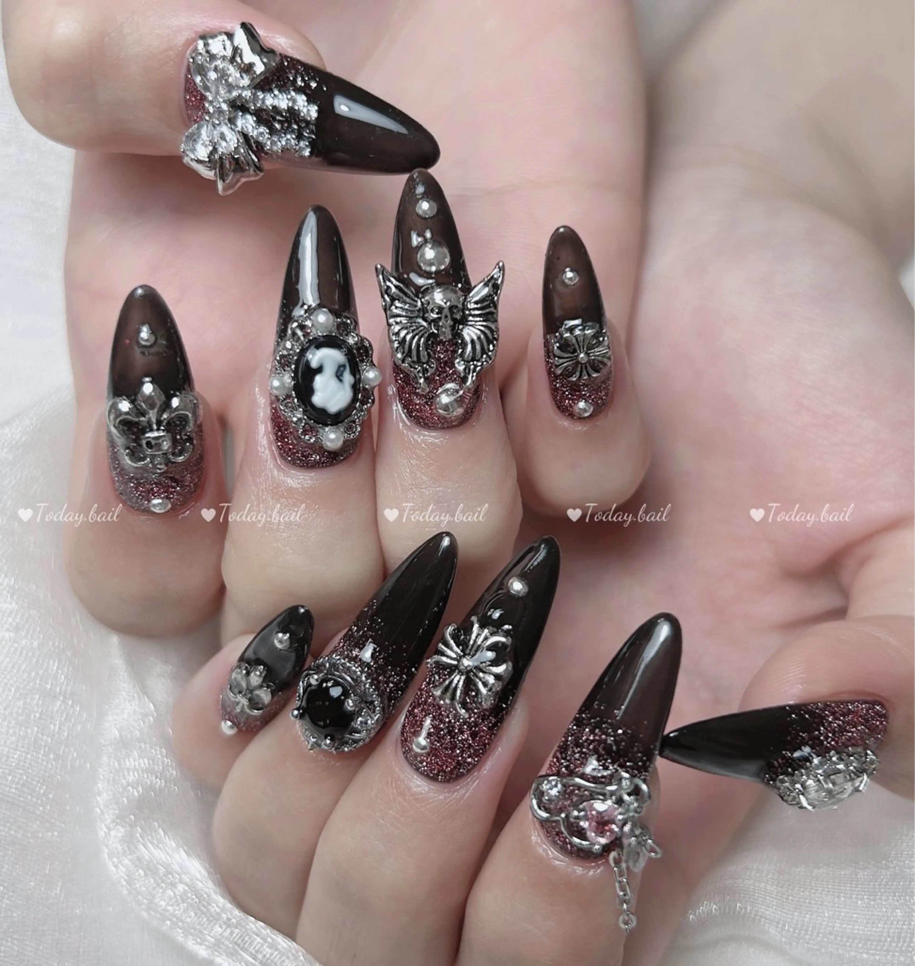 ネイル ハンドネイル 🎀Today nail💅のネイルデザイン