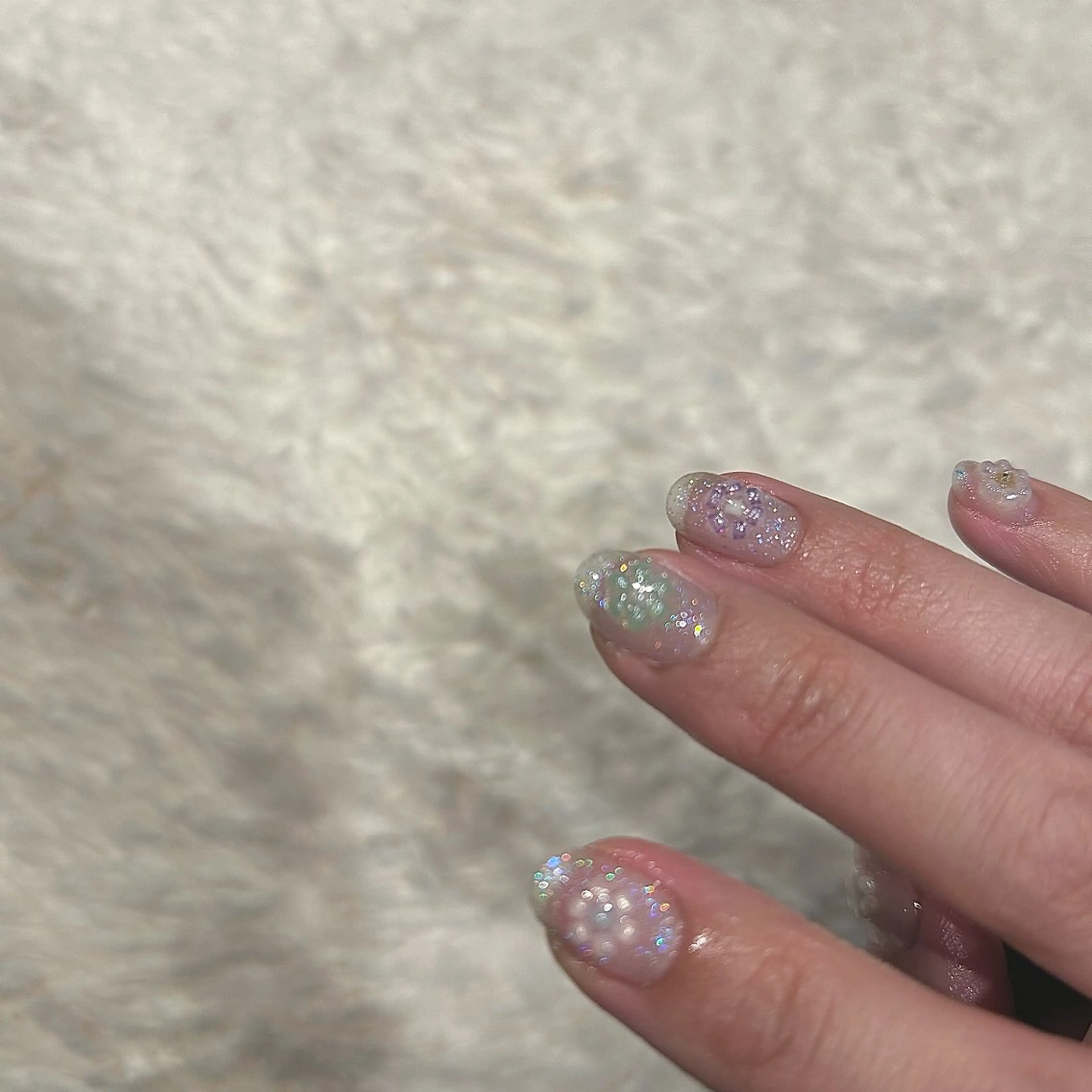 ネイル パラあり！フィルイン 美フォルムのネイルデザイン