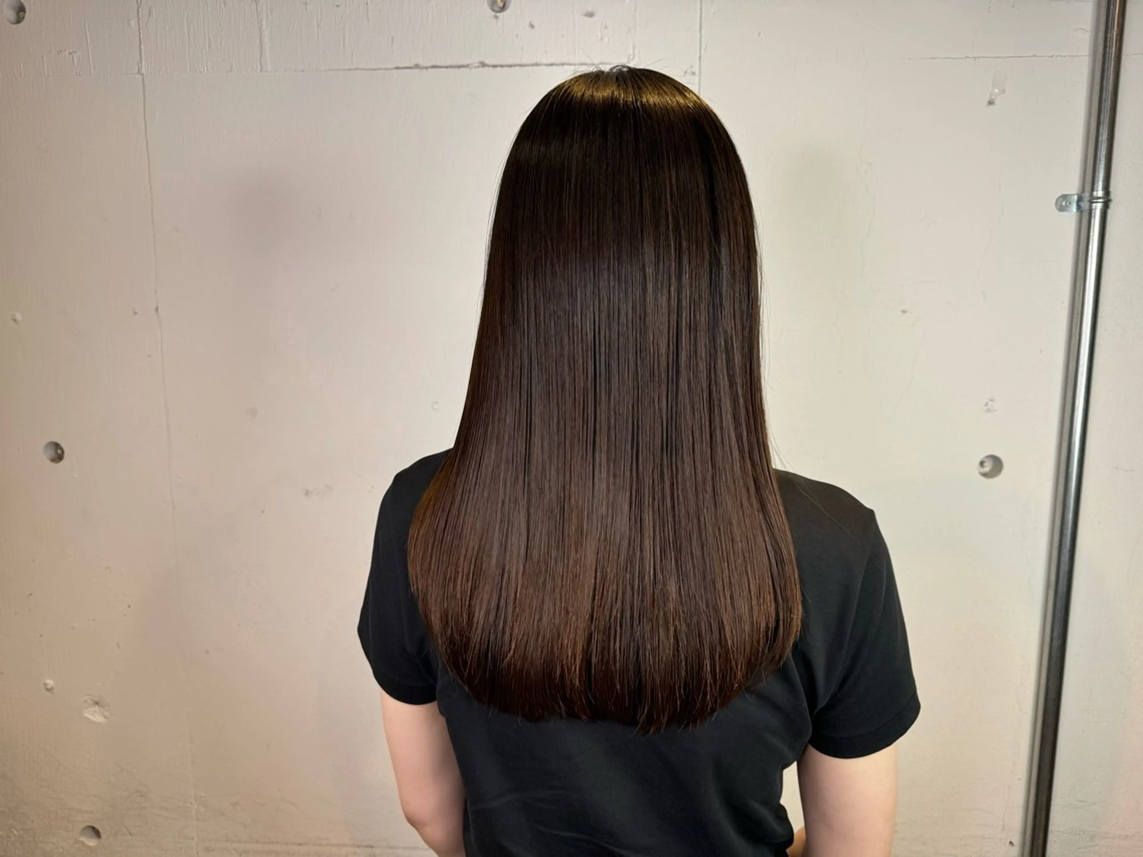 ロング 髪質改善 トリートメント 酸熱トリートメント AiRU hair RIRIKOのヘアスタイル