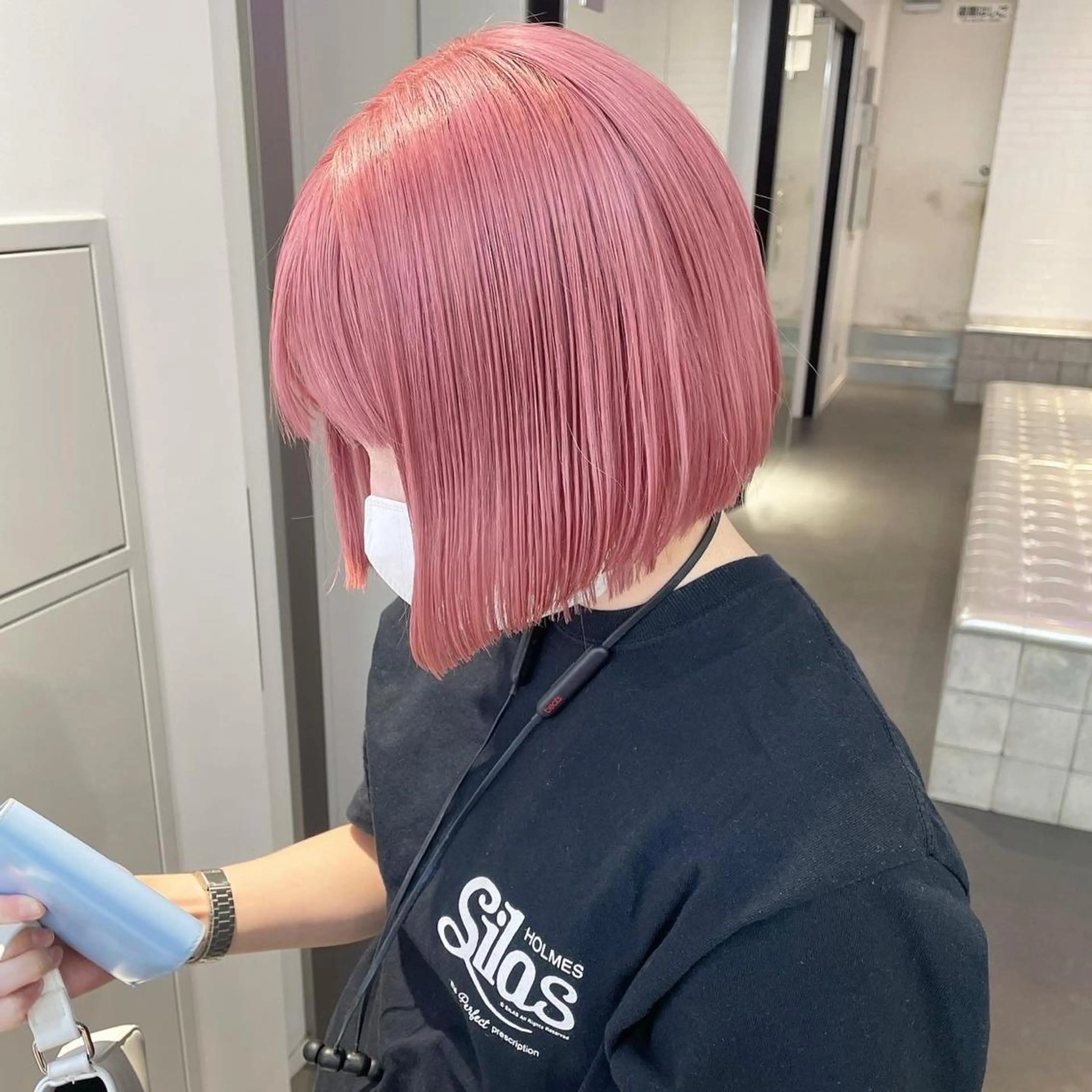 ミディアム カラー 顔まわりカット/艶髪 カラー✨けいとのヘアスタイル