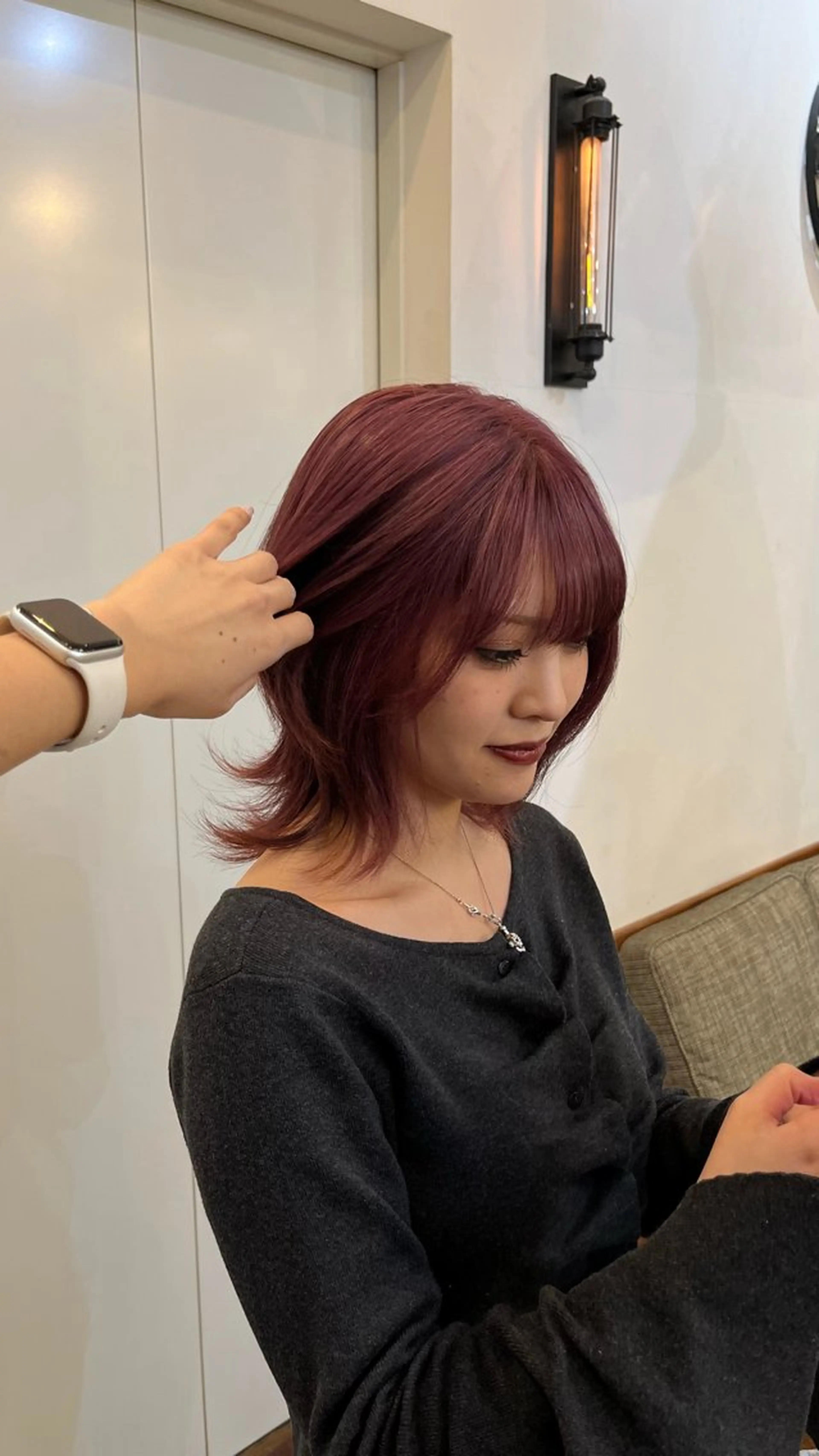 カラー ヘアカラー Belle 銀座 並木通り所属・✩.*˚こなね /パーマモデル募集中のヘアスタイル