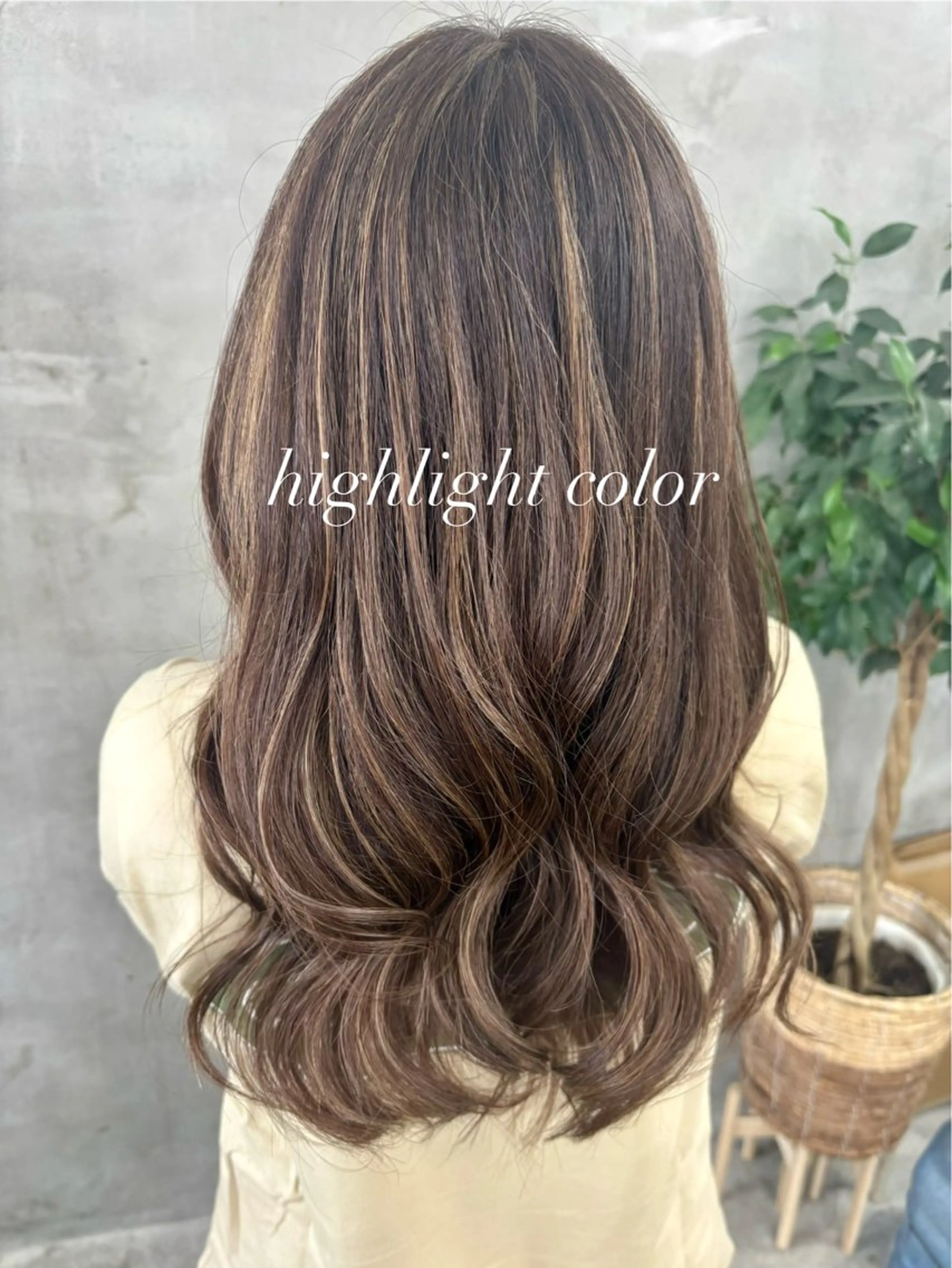ロング カラー ベージュカラー ハイライトカラー ハイライト ✨透明感艶カラー ✨💍Yuri💍のヘアスタイル