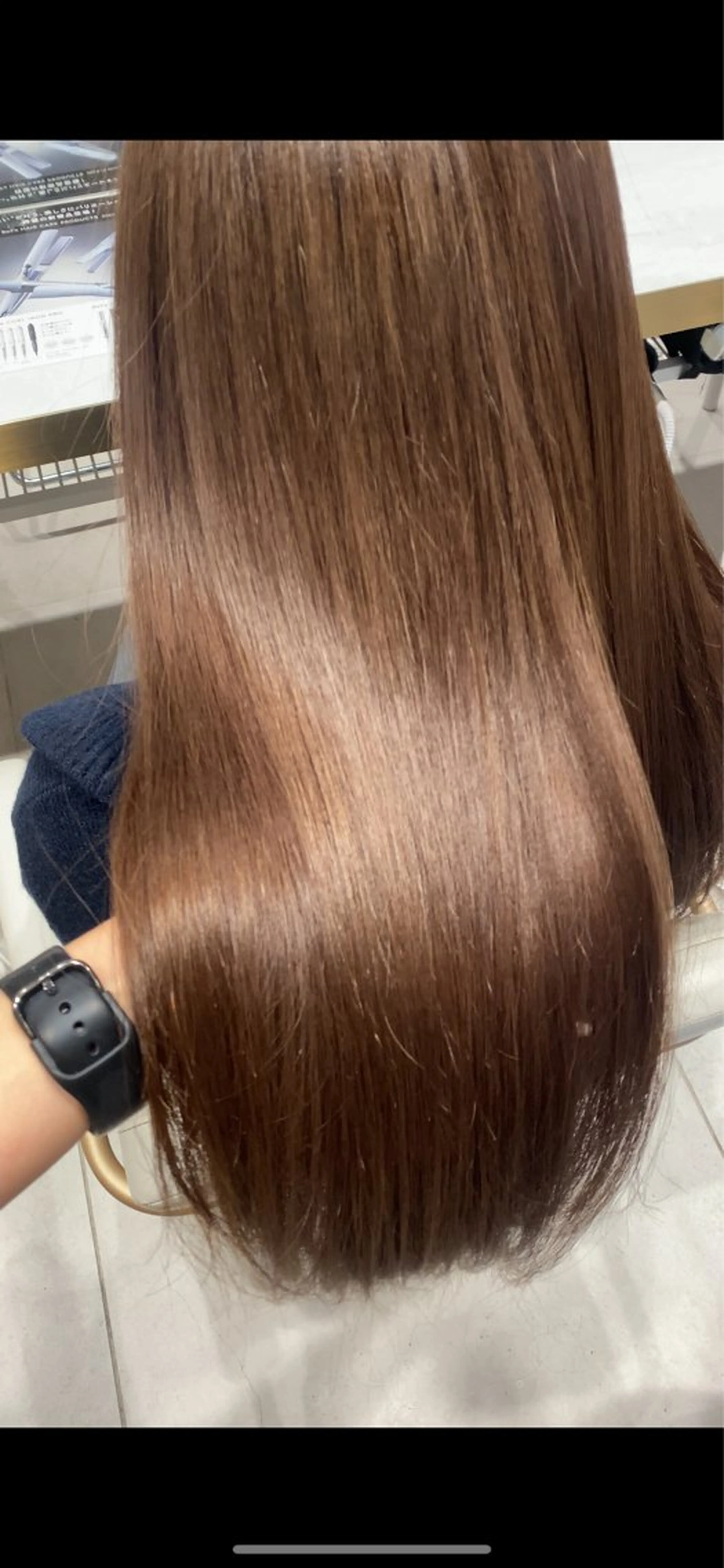 ロング カラー パーマ ヘアアレンジ アッシュ アッシュブラウン アッシュグレー ベージュカラー ブリーチ カット ヘアカラー トリートメント ヘアセット 小野寺瑞希 /最小顔カットのヘアスタイル