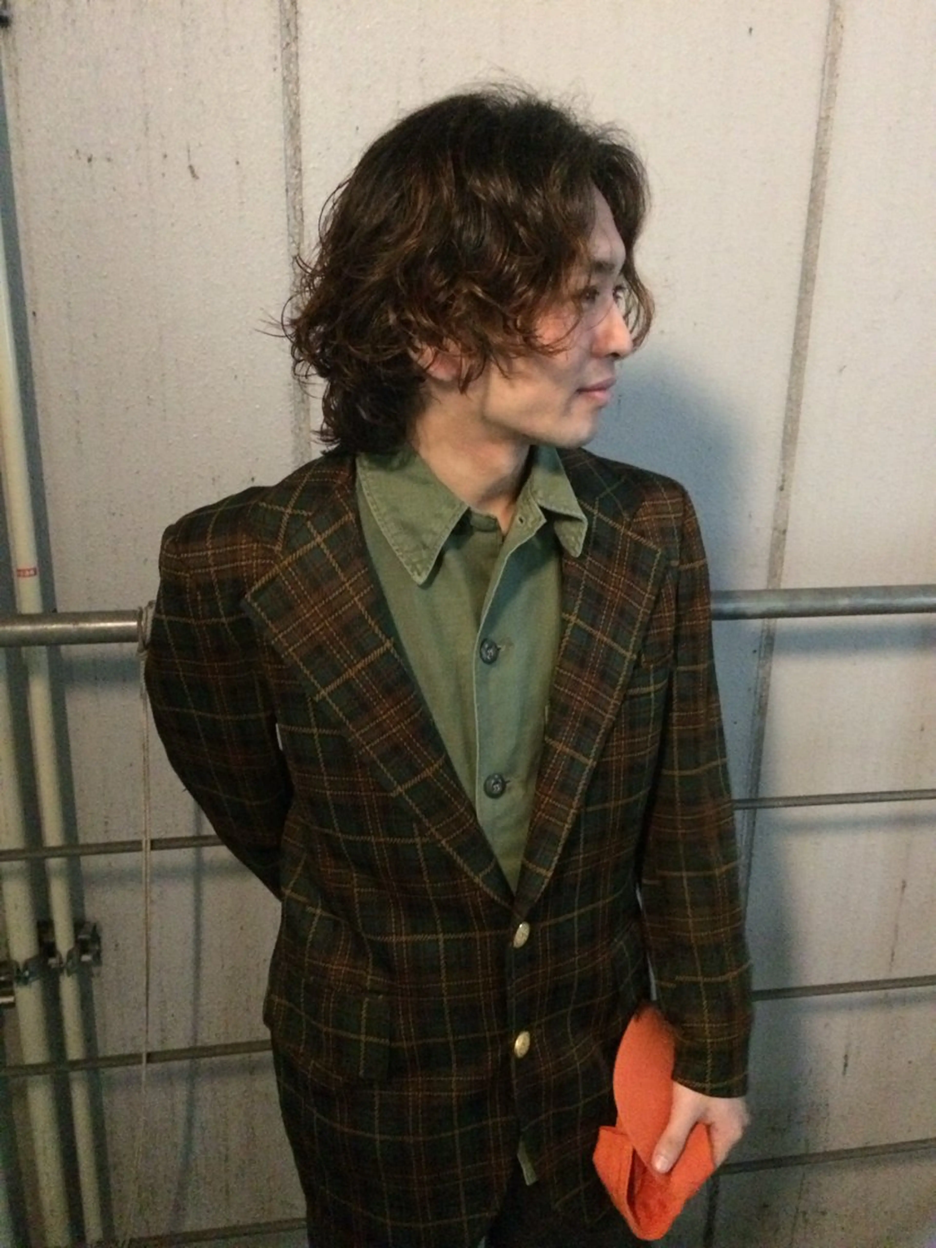 パーマ ウルフカット カット パーマ 杏華 ショートのヘアスタイル