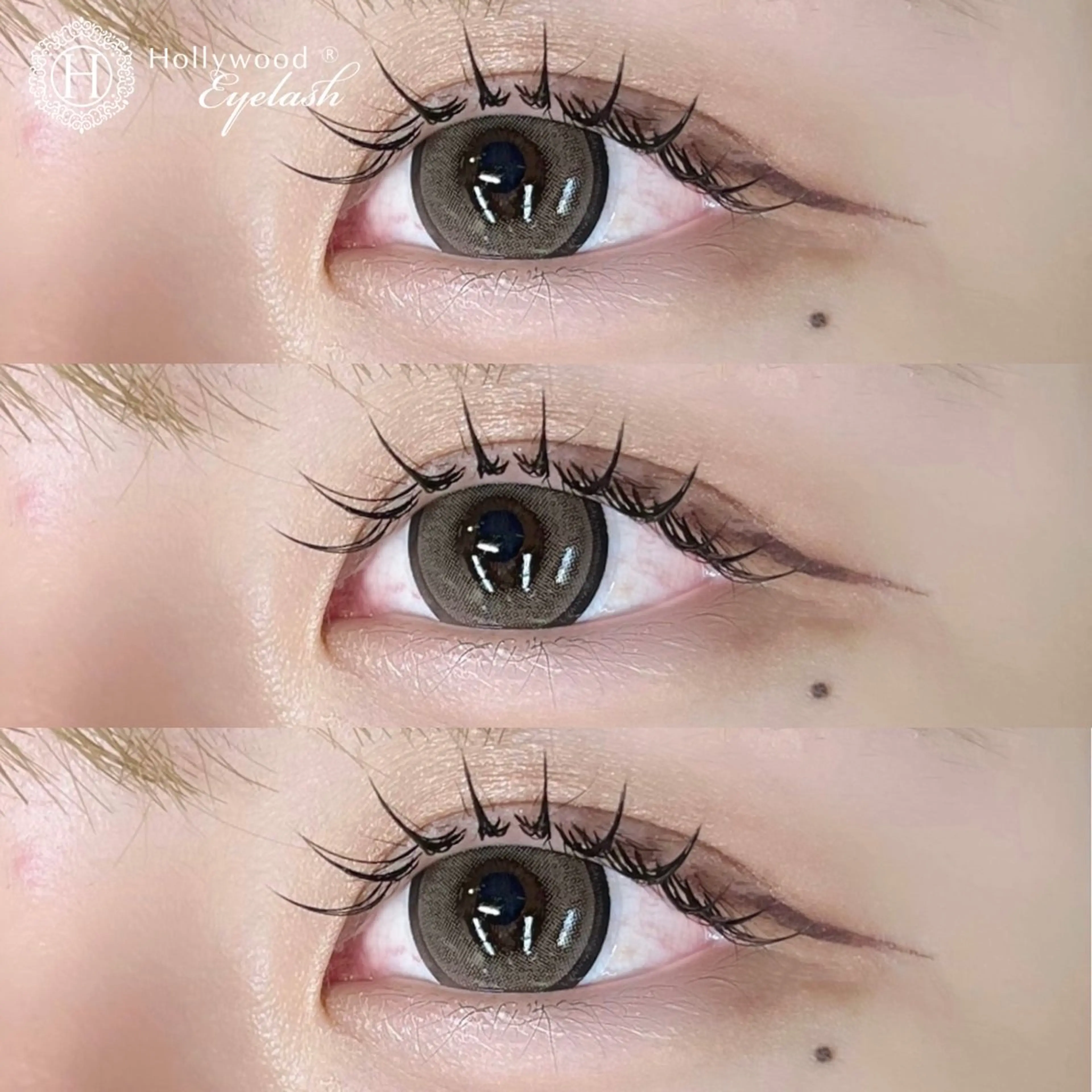 マツエク・マツパ フラットラッシュ LashRush🎀 Risaのマツエク・マツパデザイン