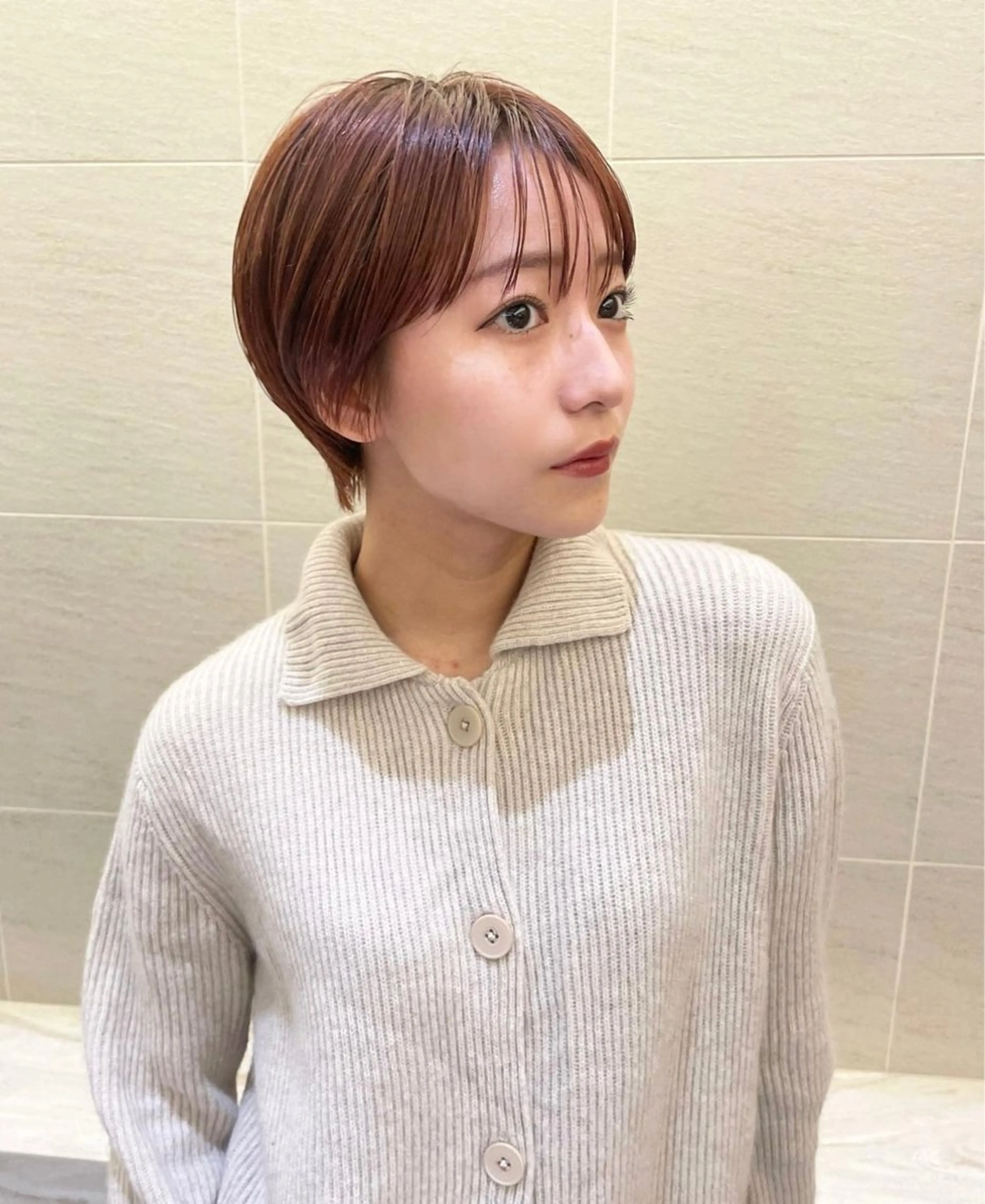 ショート ショートヘア 撮影モデル様募集 直樹のヘアスタイル