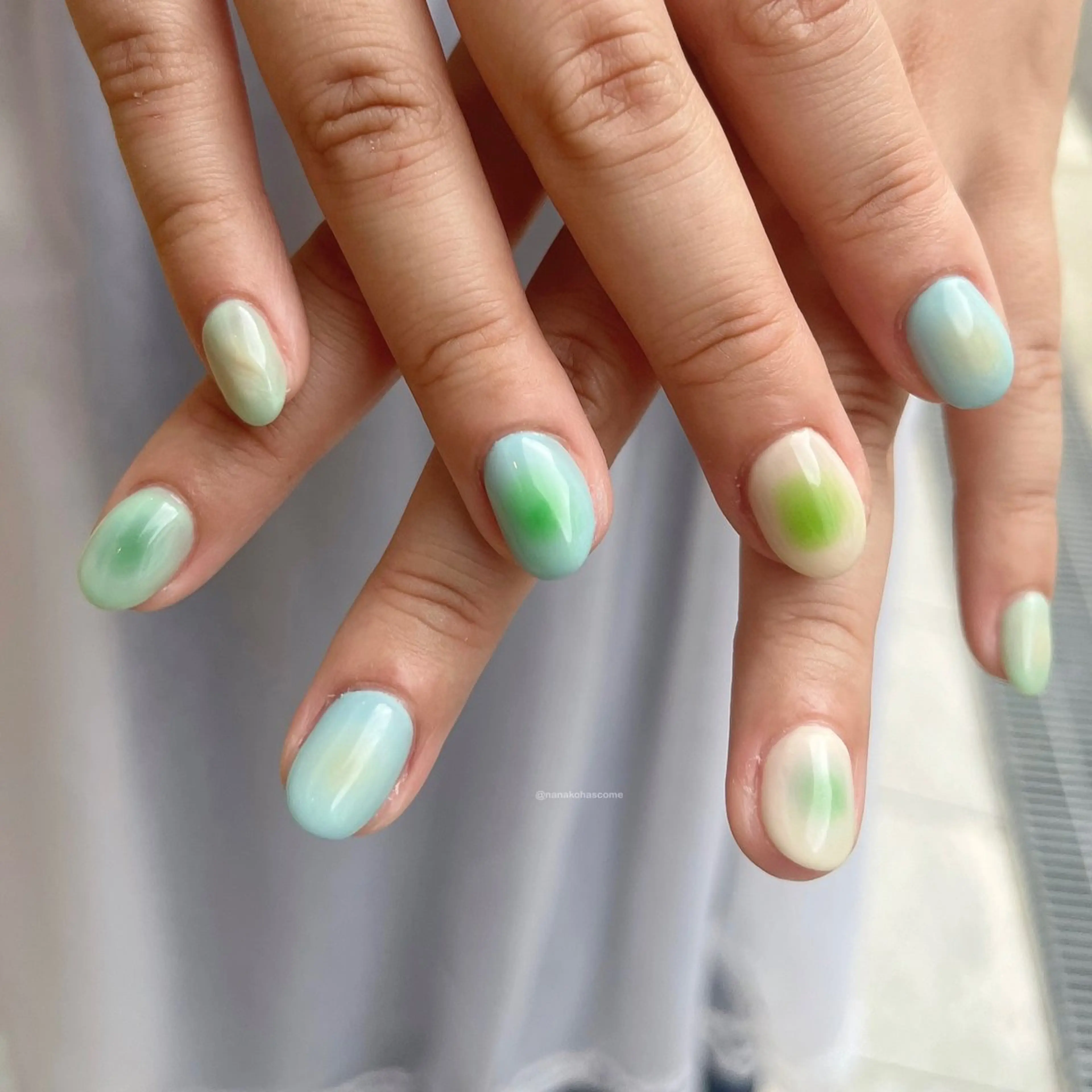 ネイル abe nanakoのネイルデザイン