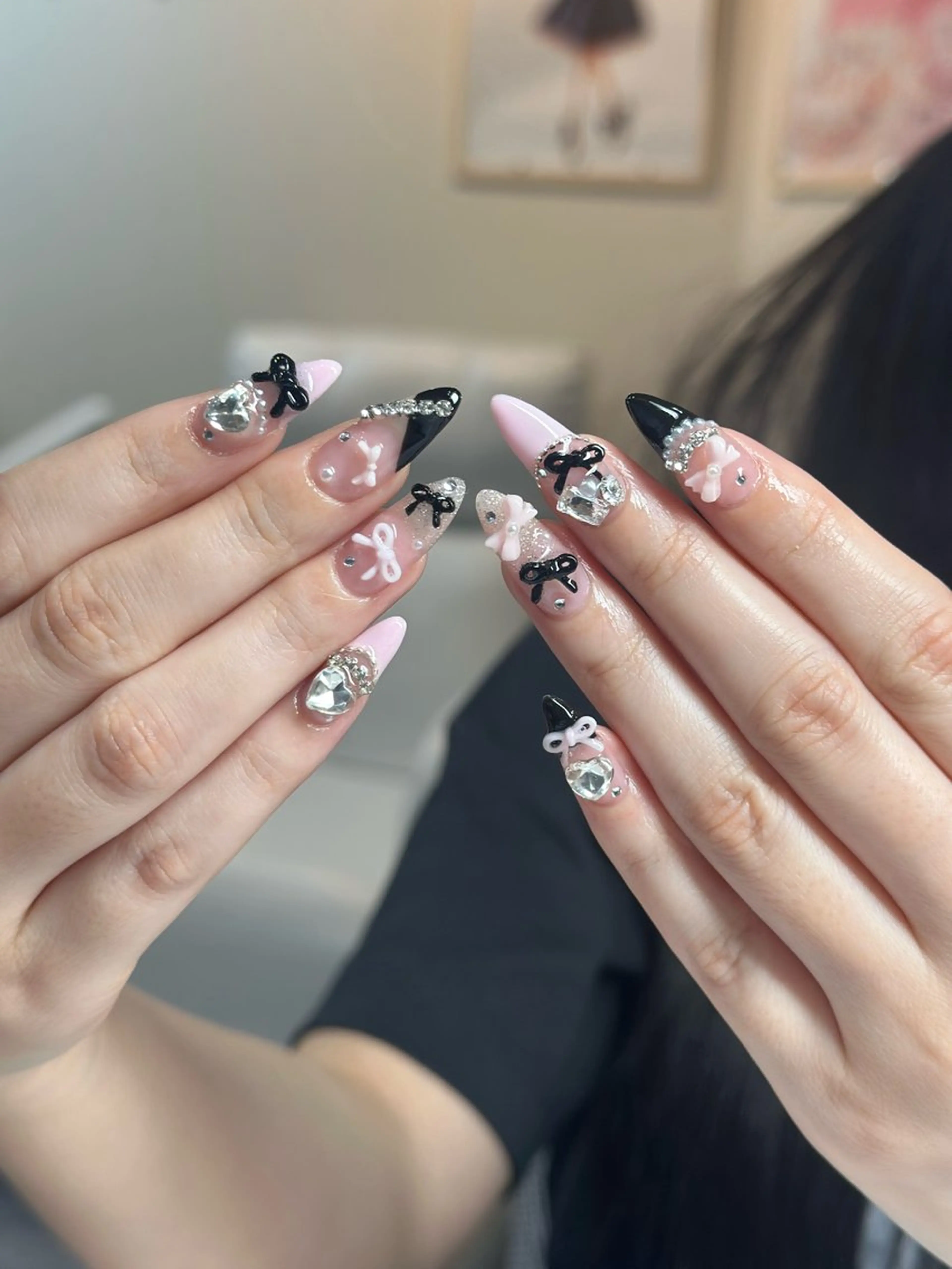 ネイル 長さ出し Mi nailsのネイルデザイン