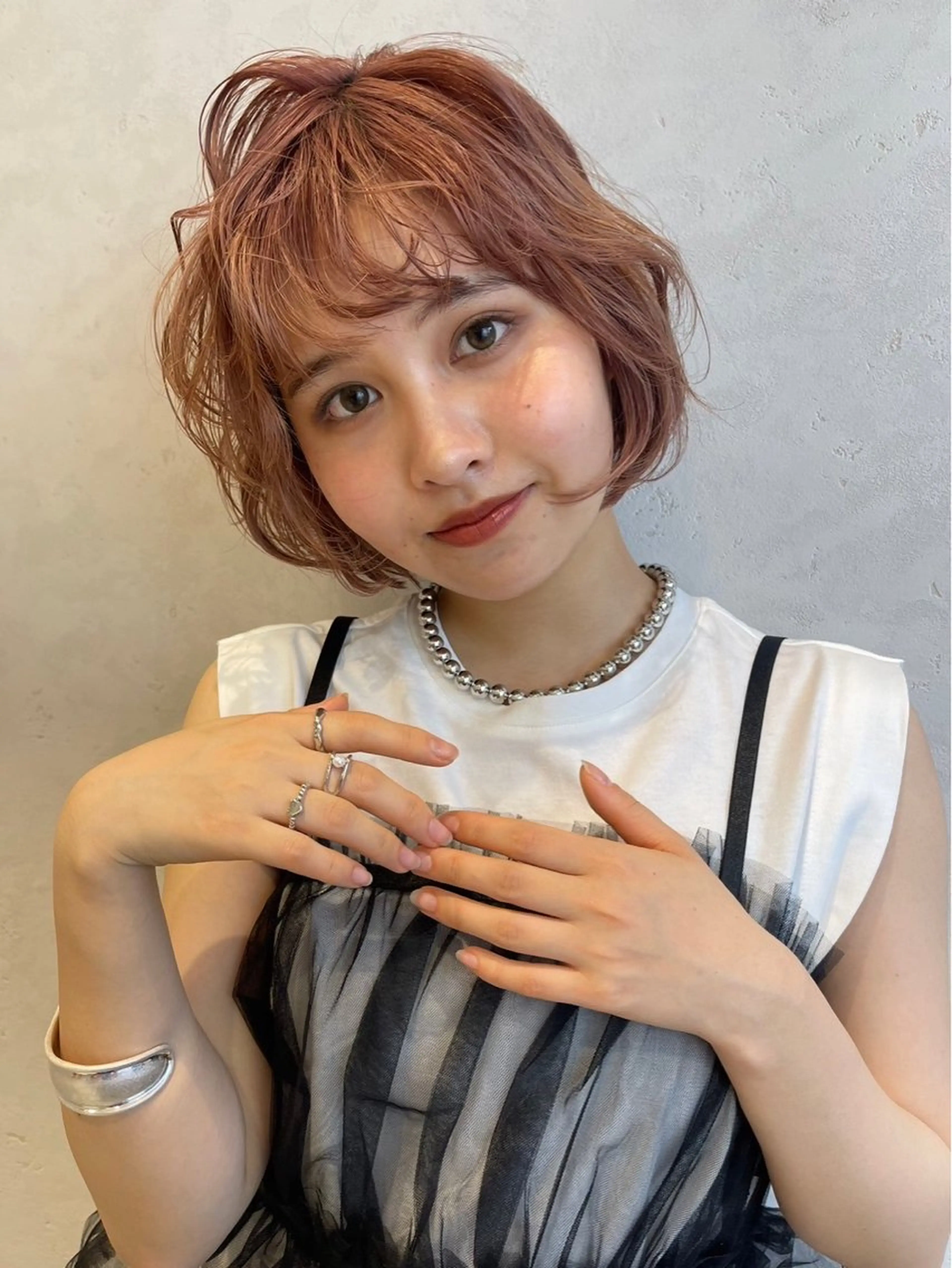 【全員】コテ巻きヘアアレンジ🥀+フルメイク💄の写真