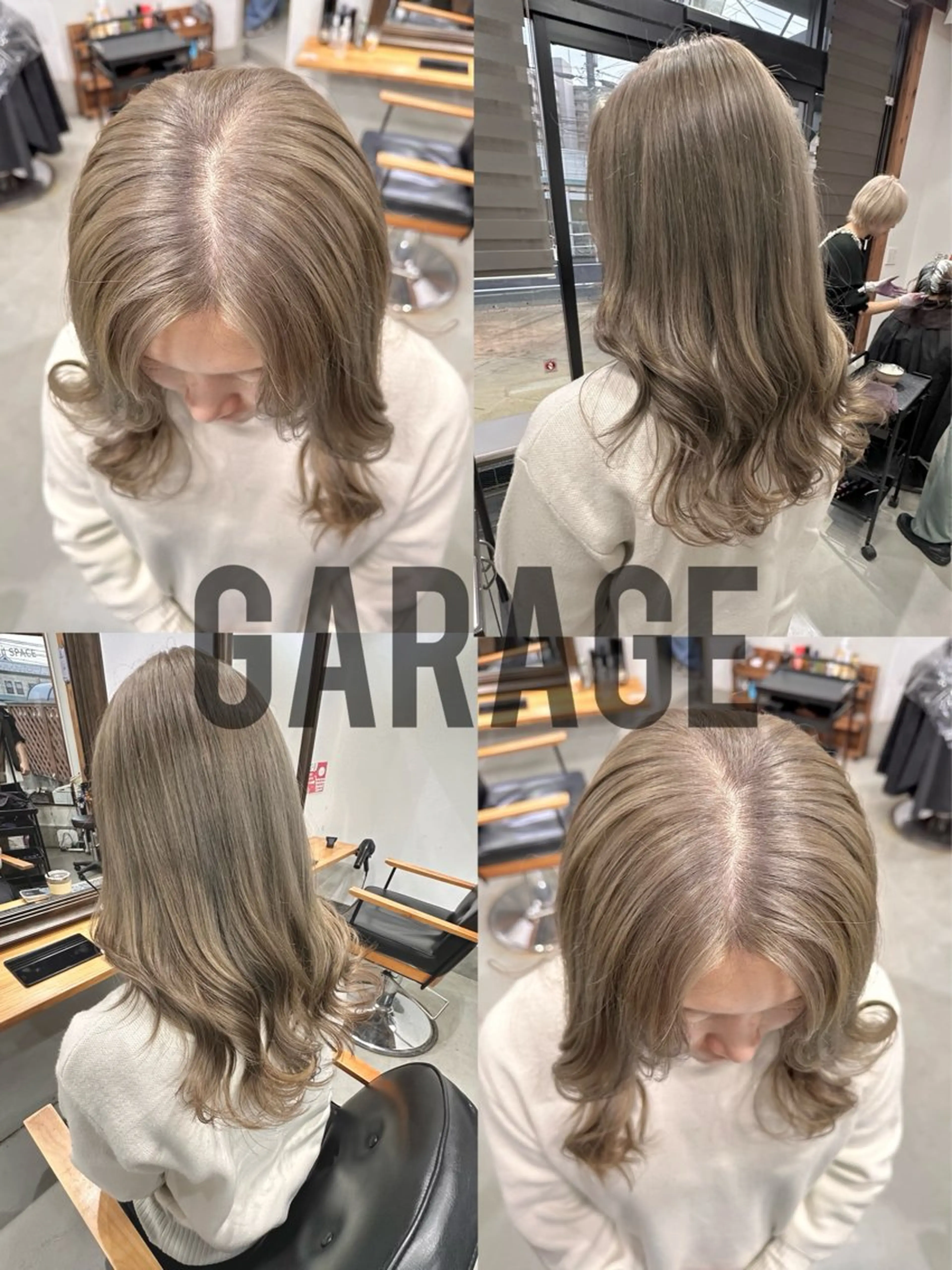 ロング ヘアカラー 💖艶・ブリーチ 透明感miyu💖のヘアスタイル