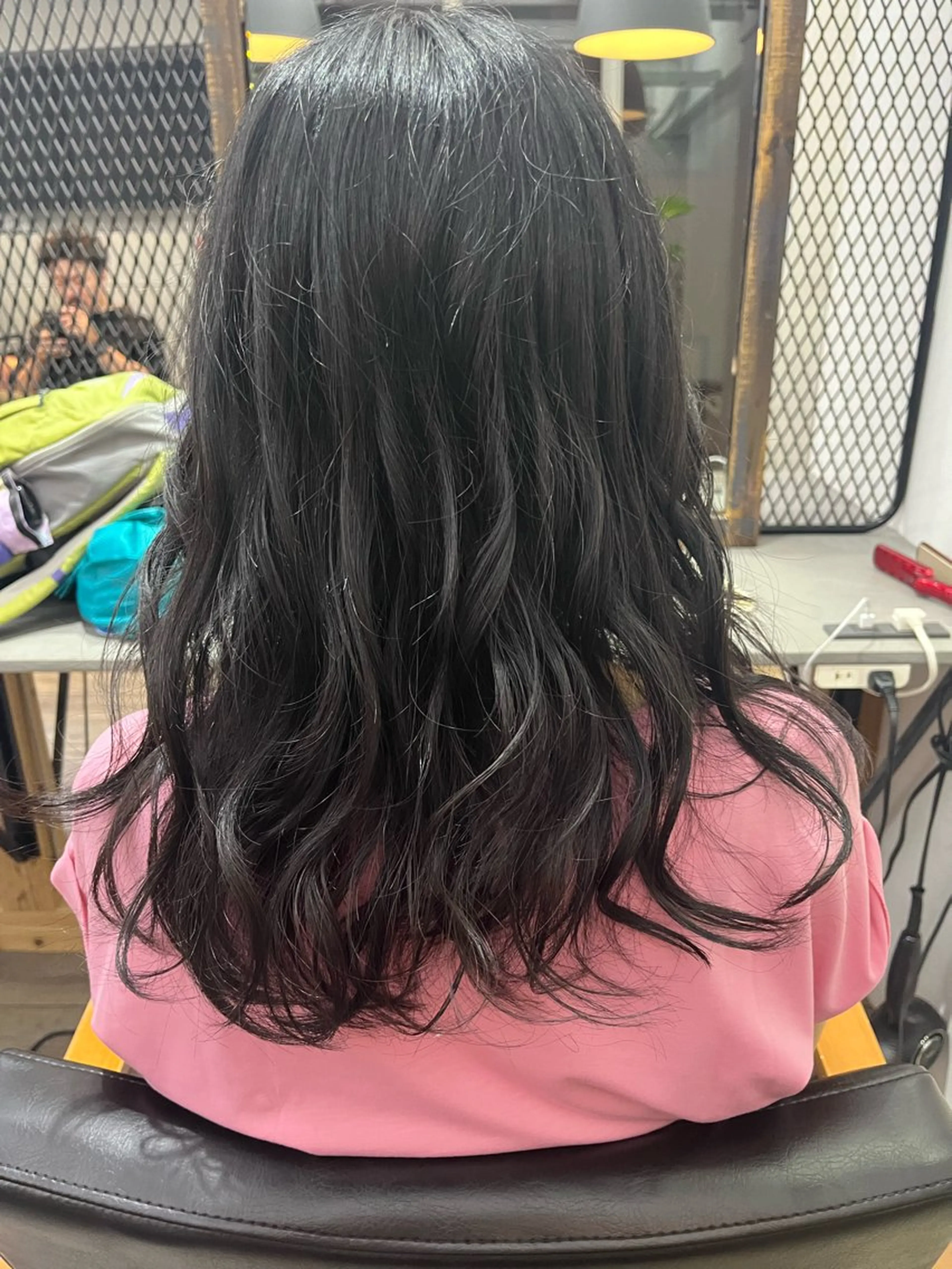 ロング 逢坂 智也のヘアスタイル