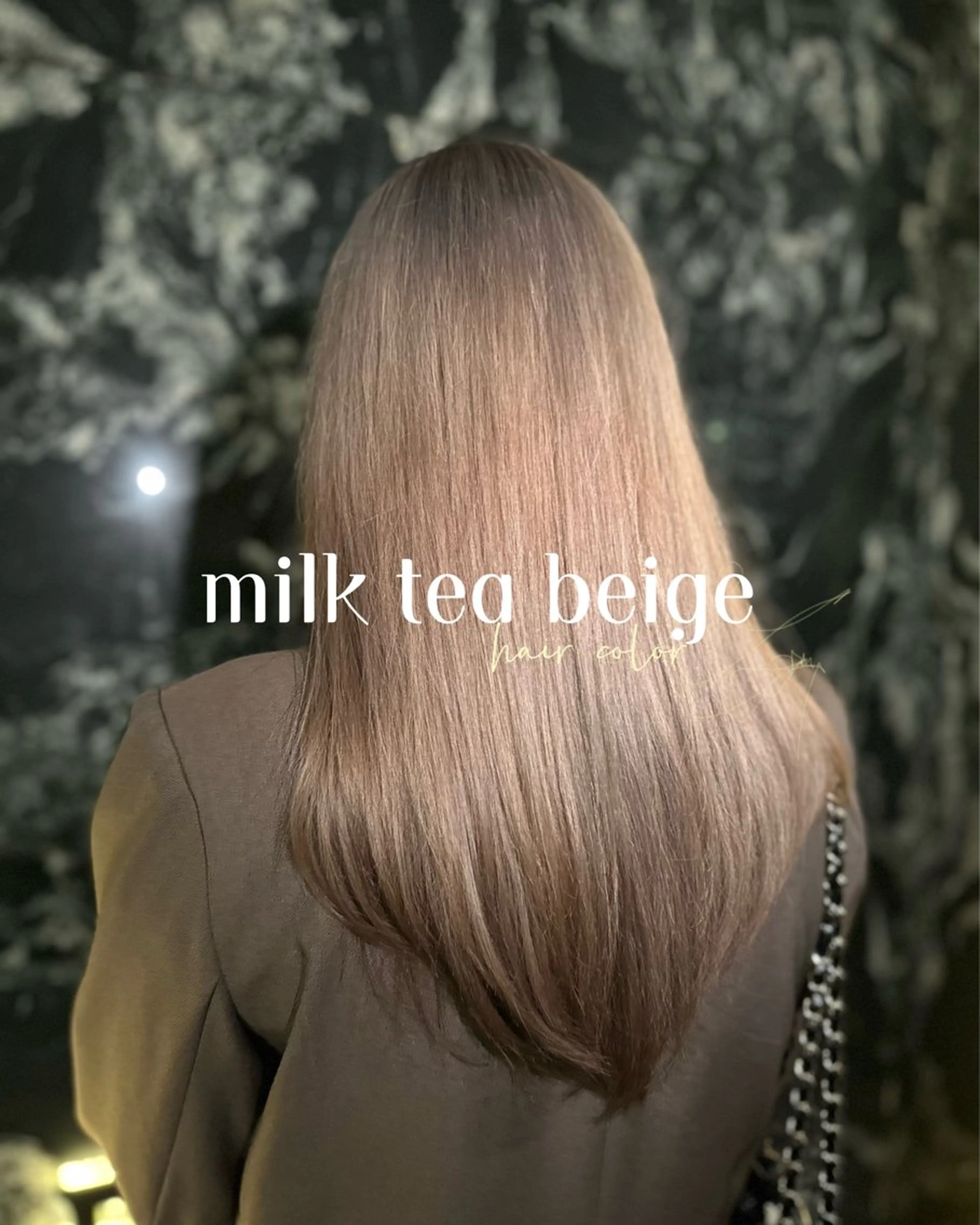 セミロング ヘアカラー 五反田カラーリスト 🖤🫧🪞佳祐のヘアスタイル