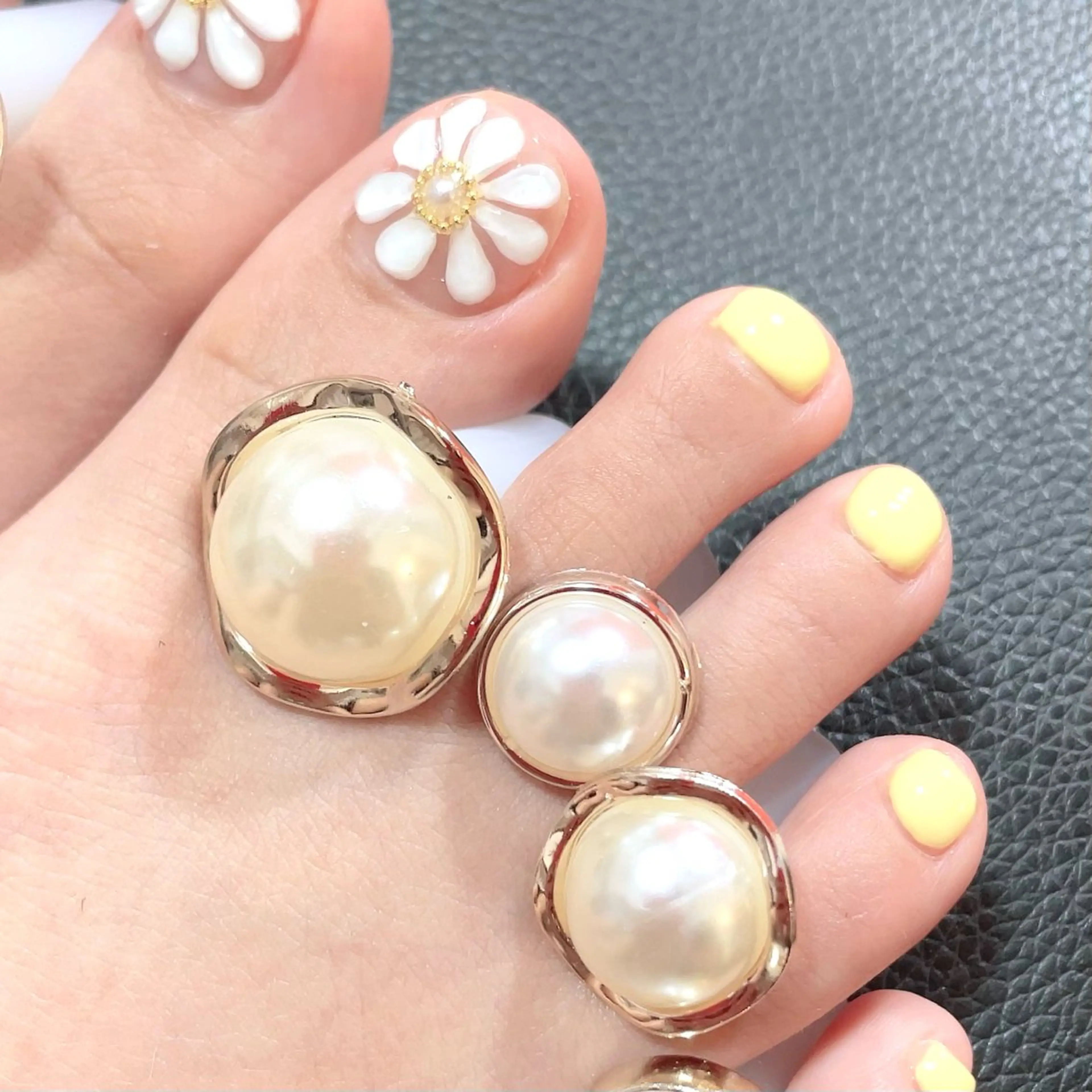 ネイル フットネイル 樫村 美波のネイルデザイン