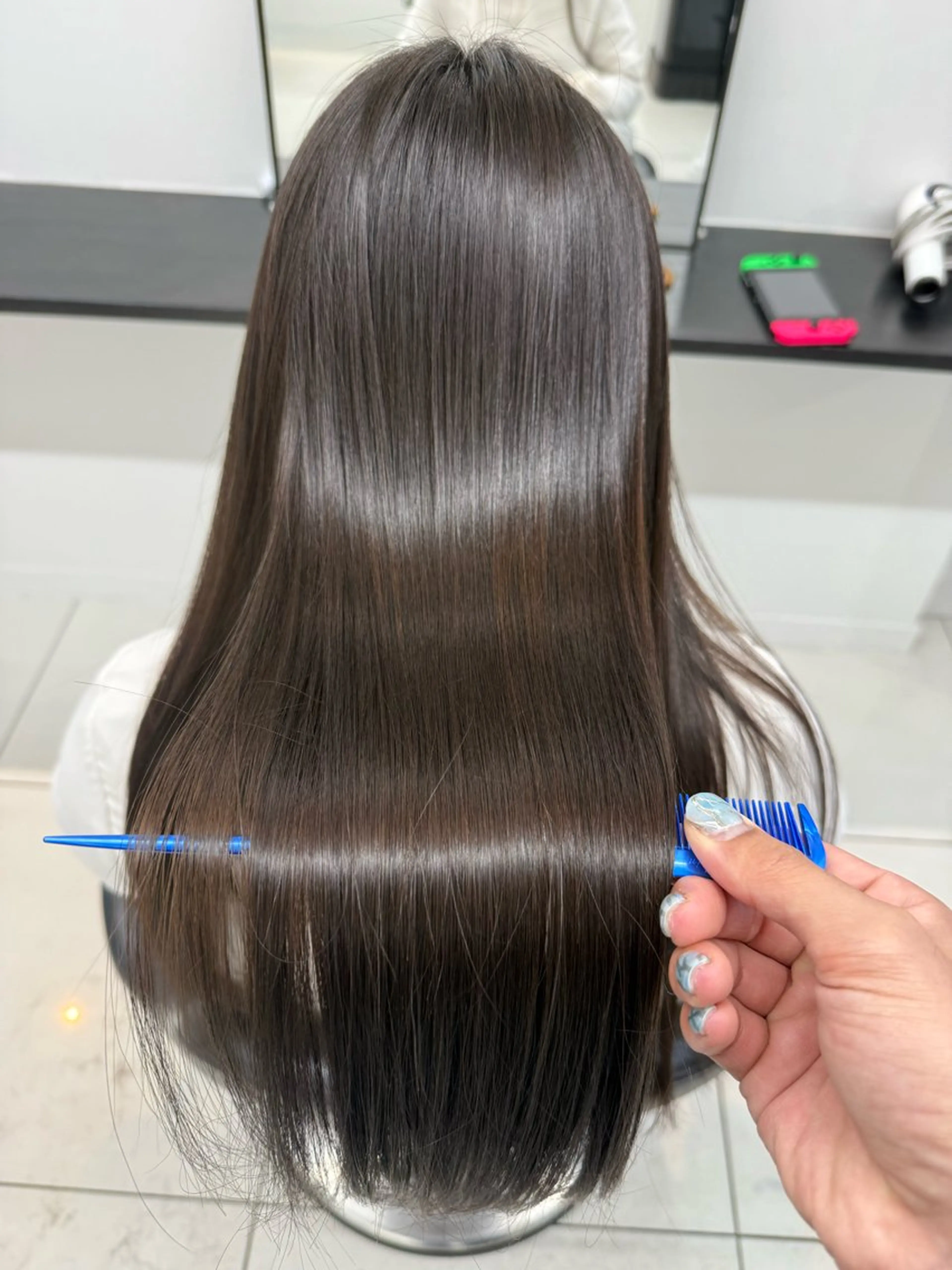 💥サラツヤ🌈【髪質改善トリートメント】🙆引っかからない🌿パサつかない🫢リピート率NO.1🙆手触り最高🎉の写真