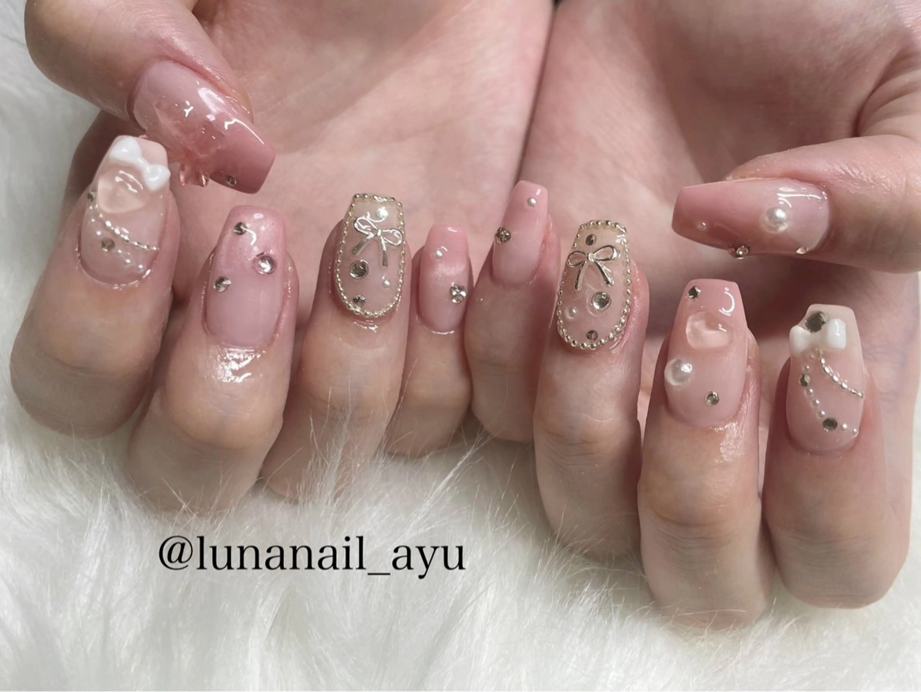 ネイル ハンドネイル LUNA NAIL ayuのネイルデザイン