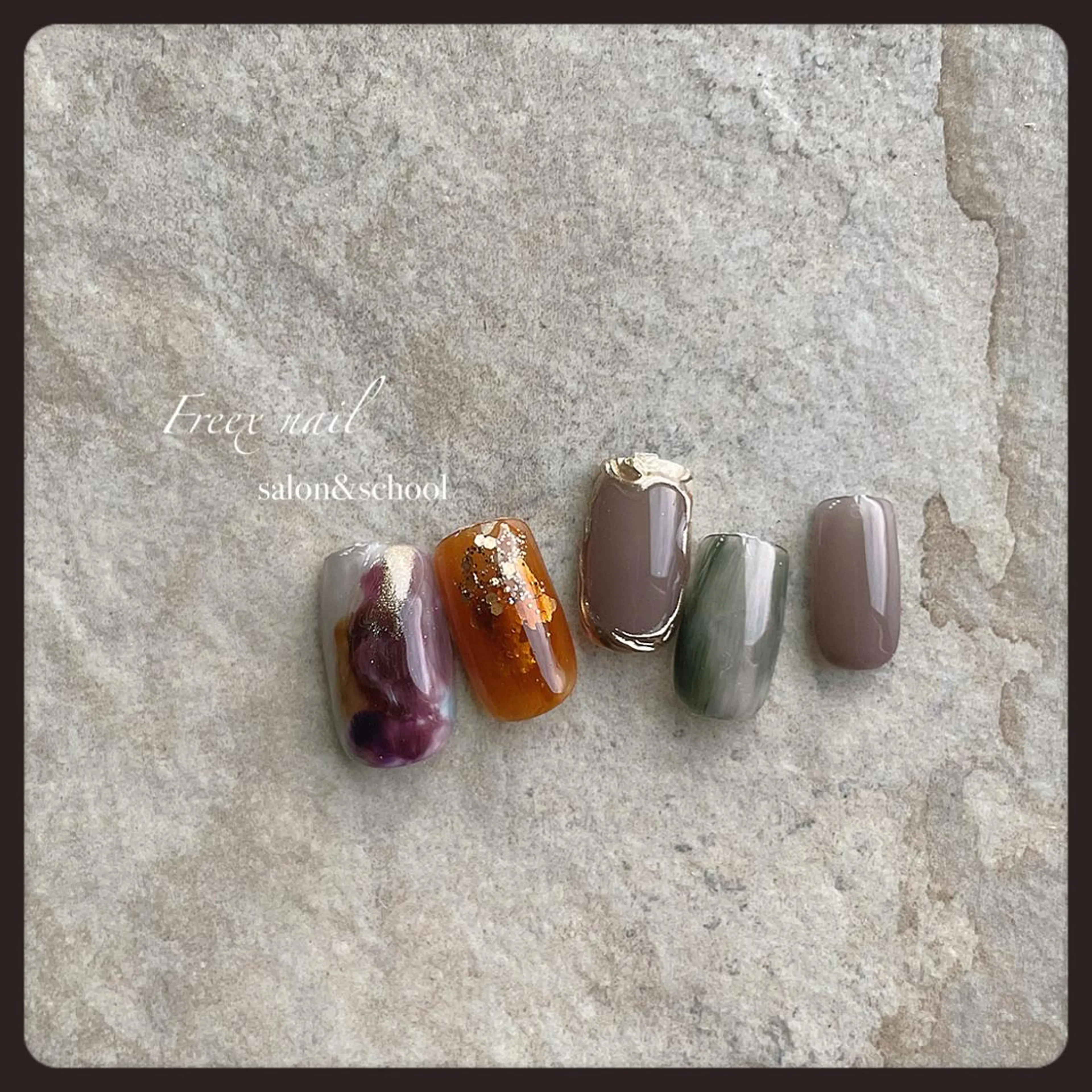 ネイル ニュアンスネイル ハンドネイル ハンドケア freex nail /ニュアンス/個性派のネイルデザイン