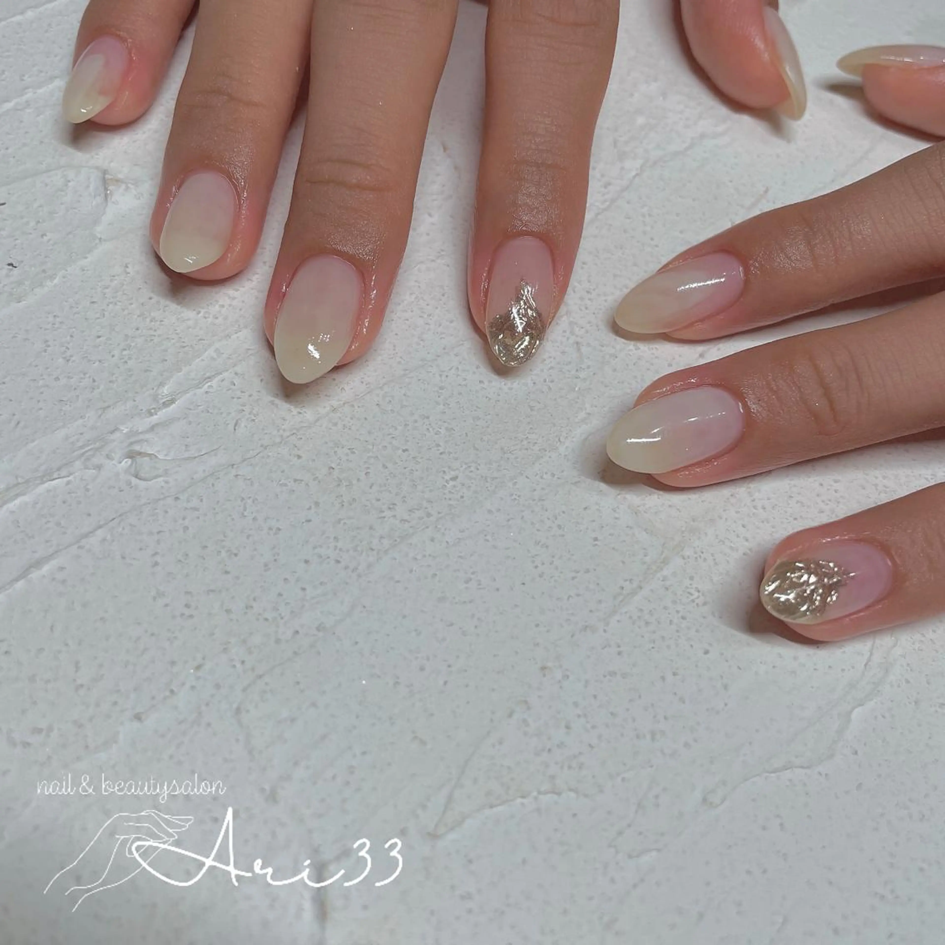 ネイル ハンドネイル プライベートサロン Ari33nailのネイルデザイン