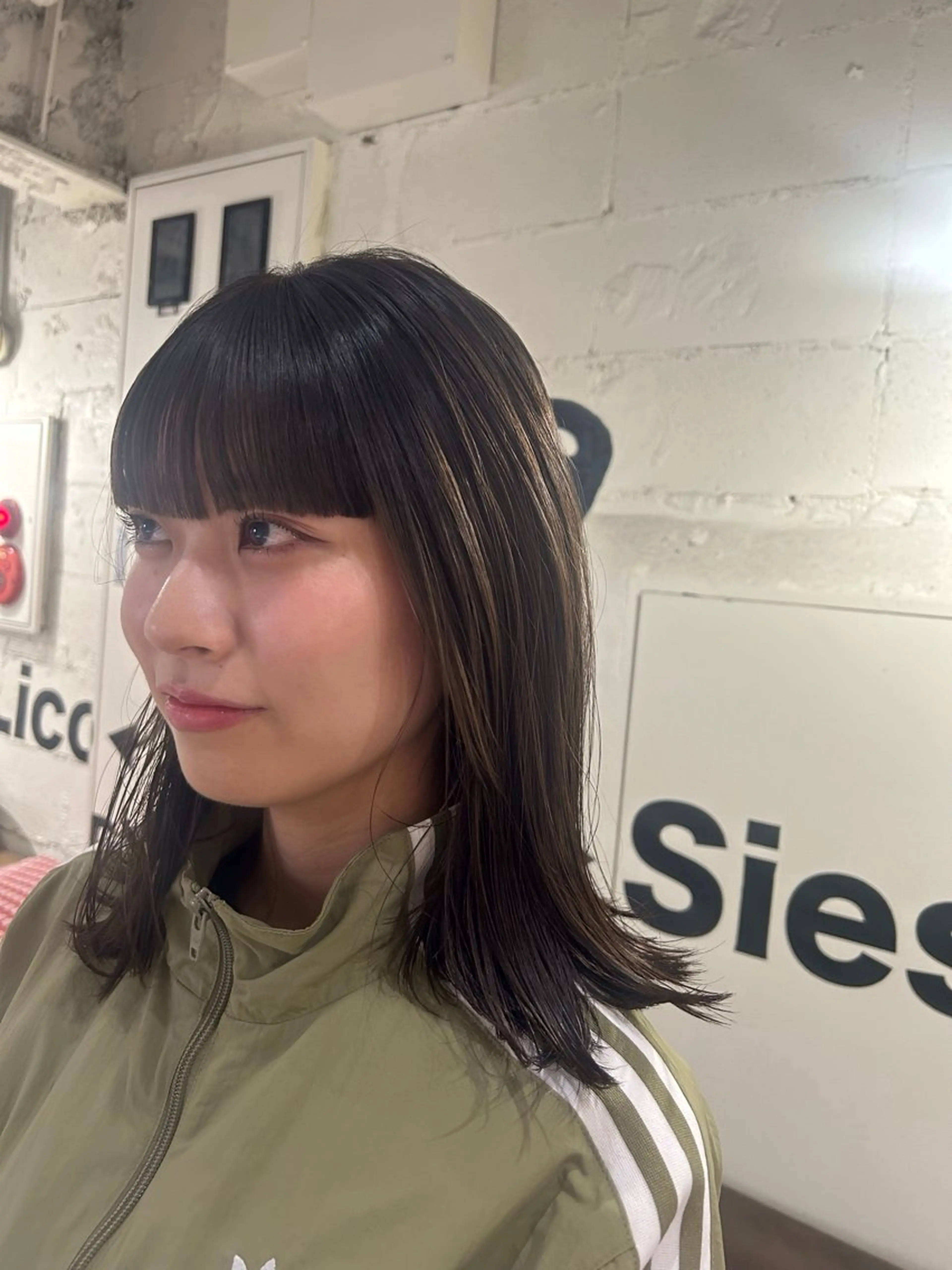 ミディアム 透明感カラー/ Reika☁️ིྀのヘアスタイル