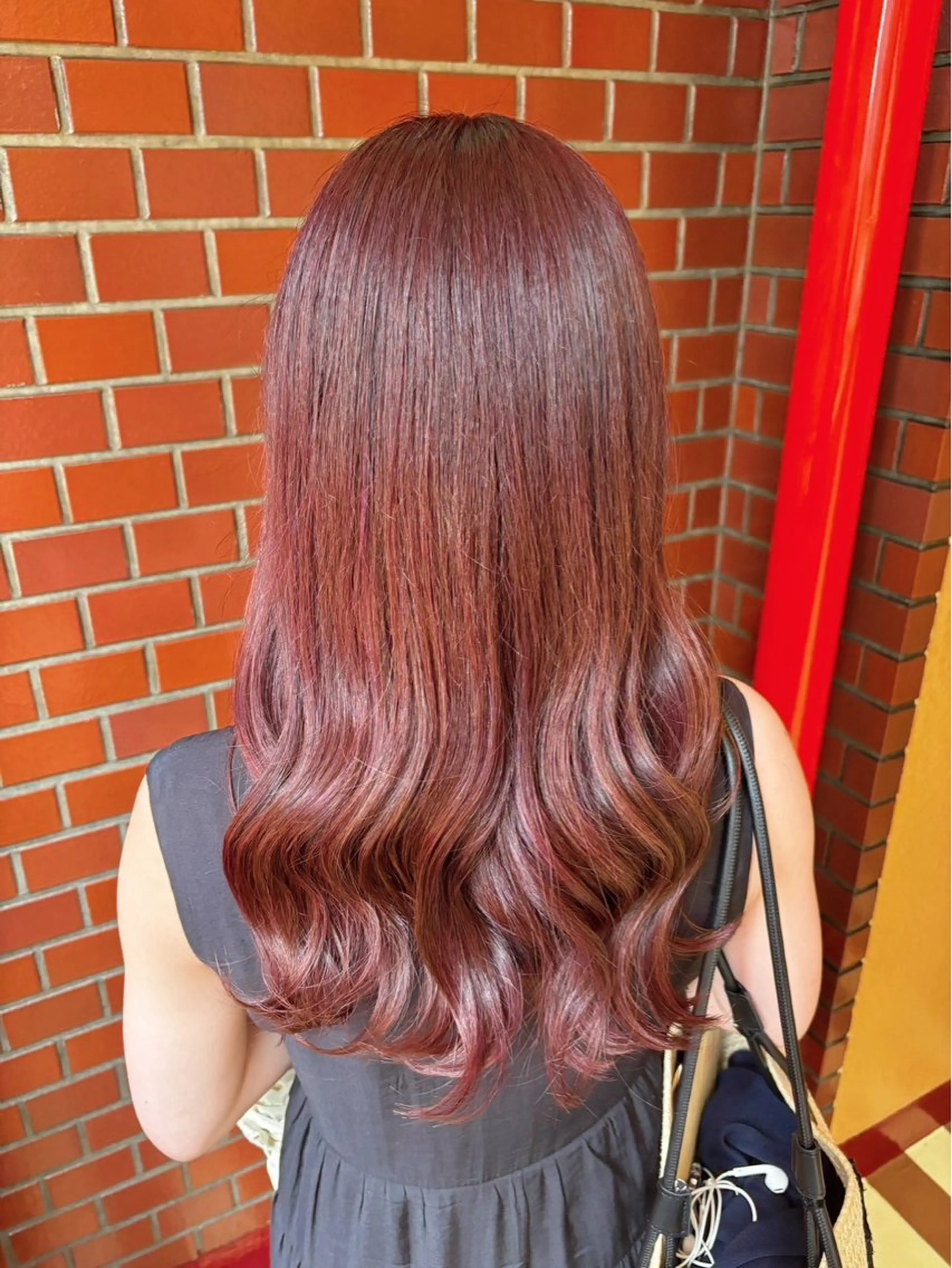 ロング ヘアカラー トリートメント 髪質改善特化／透明感 カラー／ＡＫＡＮＥ♡のヘアスタイル