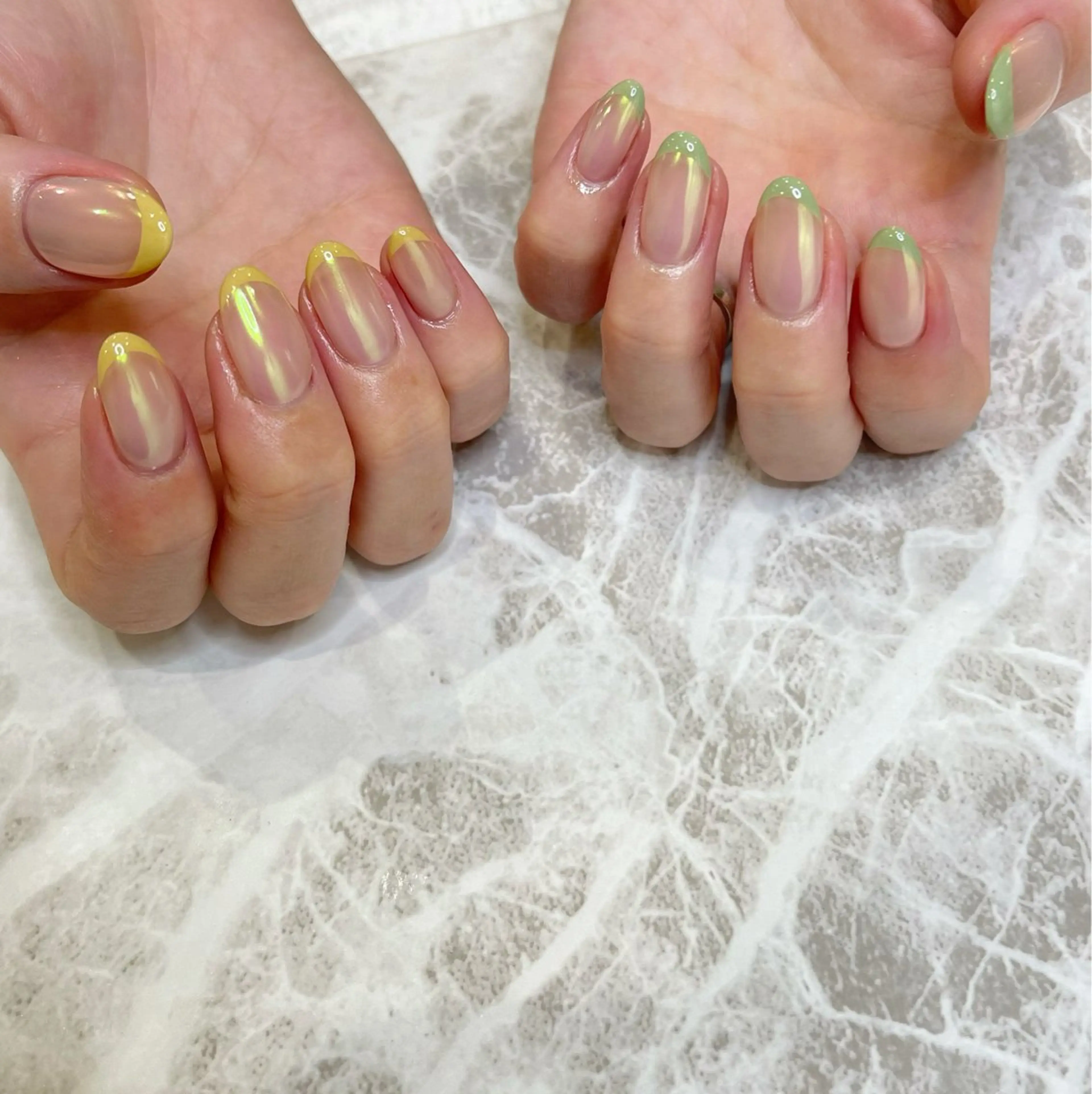 ネイル ハンドネイル r'e blanc wakaのネイルデザイン