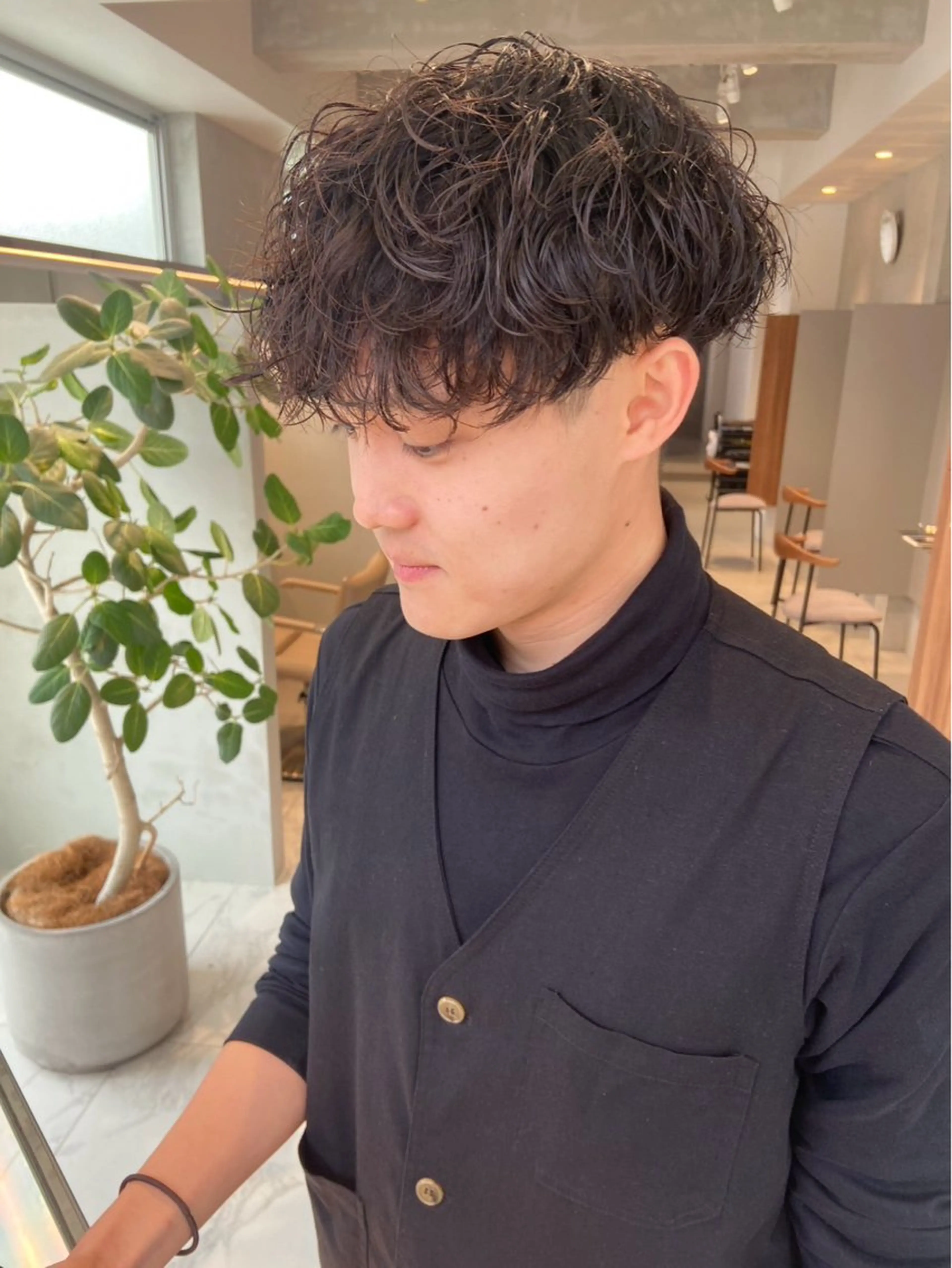 メンズカット＋パーマ🧑🏻‍🦱🌀の写真