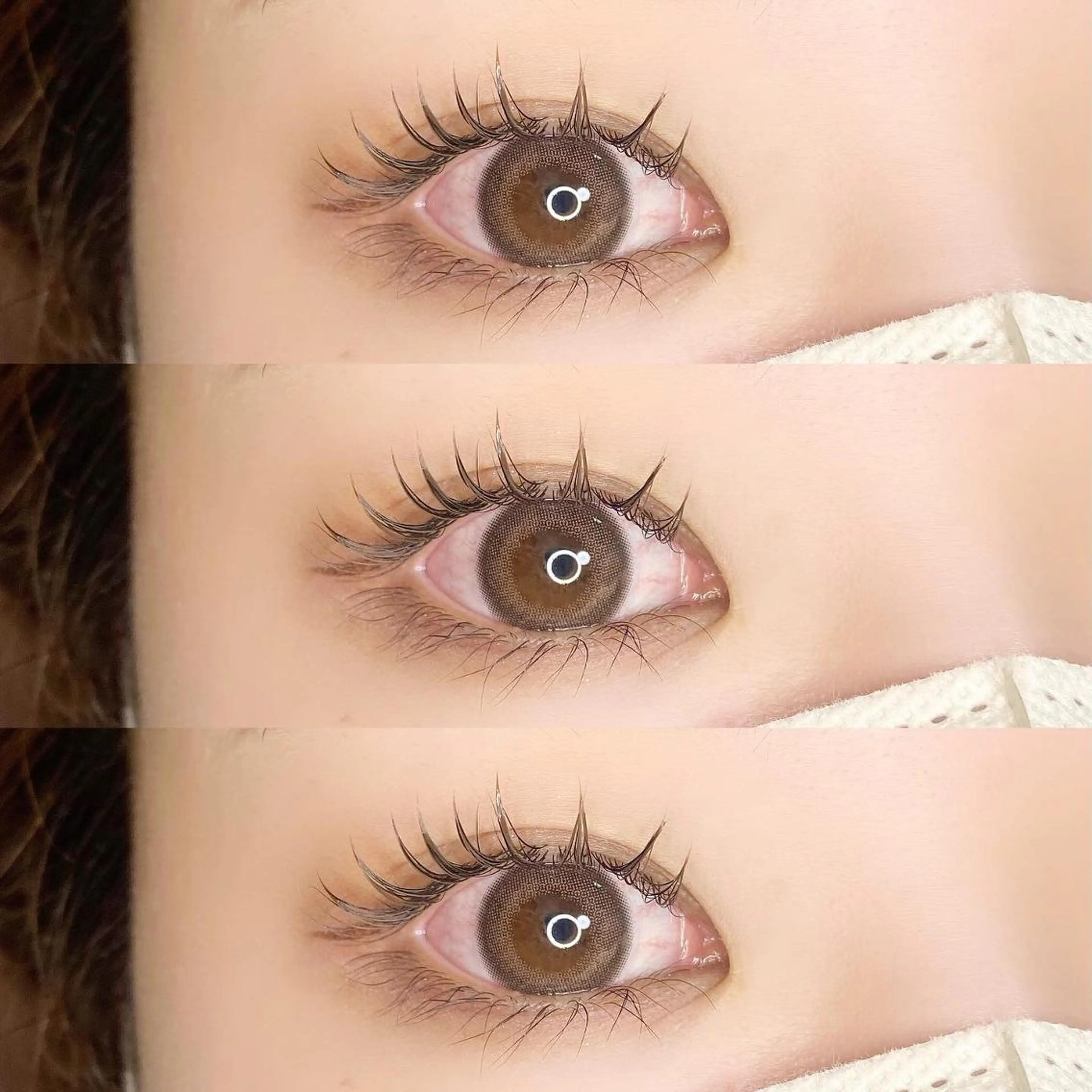 マツエク・マツパ 束感まつ毛 カラーマツエク フラットラッシュ パリジェンヌラッシュリフト まつげパーマ KURUMI🦋 まつエクまつパ美眉のマツエク・マツパデザイン