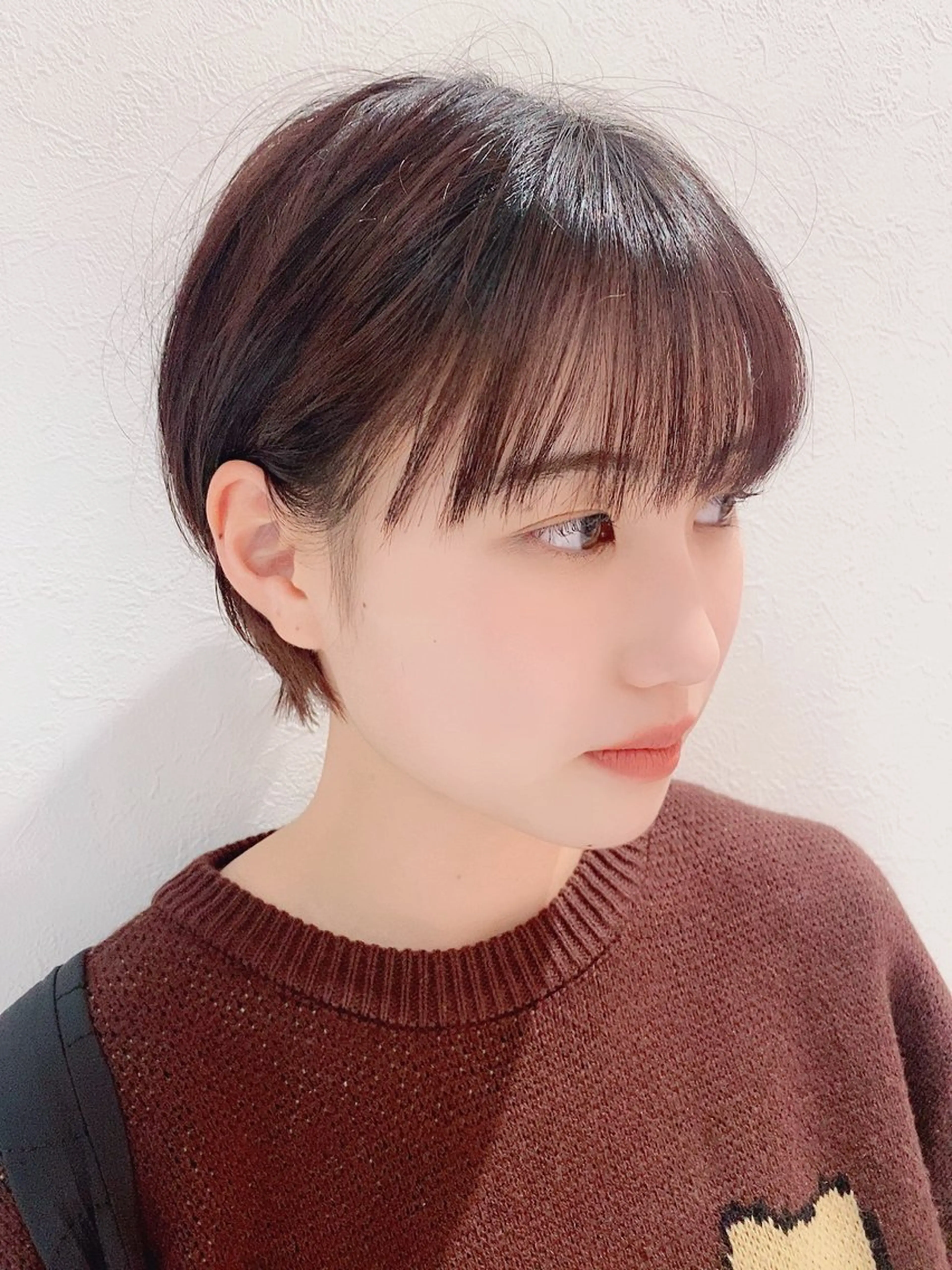 ショート ショートヘア ワイドバング 全国認定講師 高久のヘアスタイル