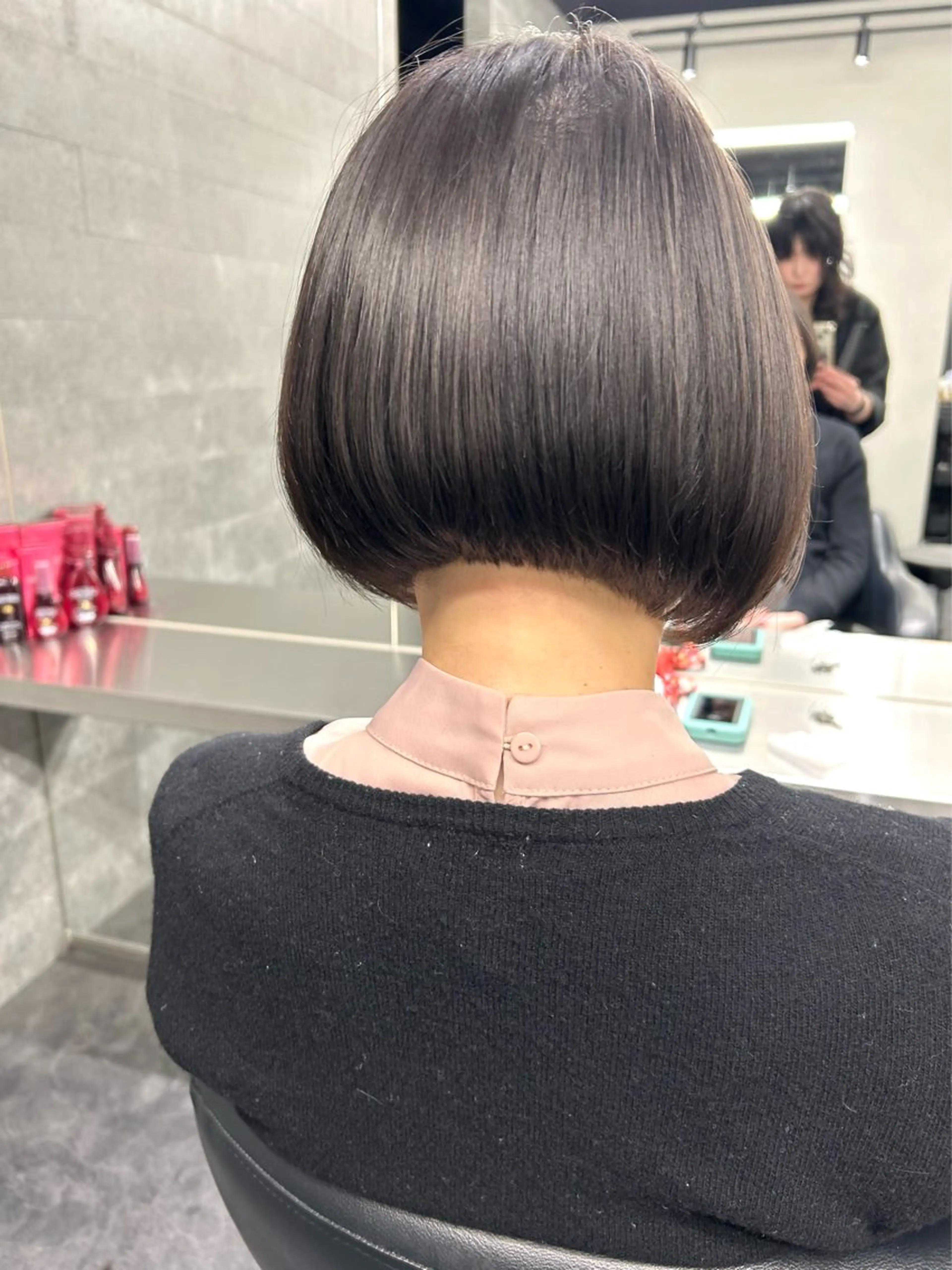 ショート 前下がりボブ ボブ かえで🫧 カットモデル募集中のヘアスタイル