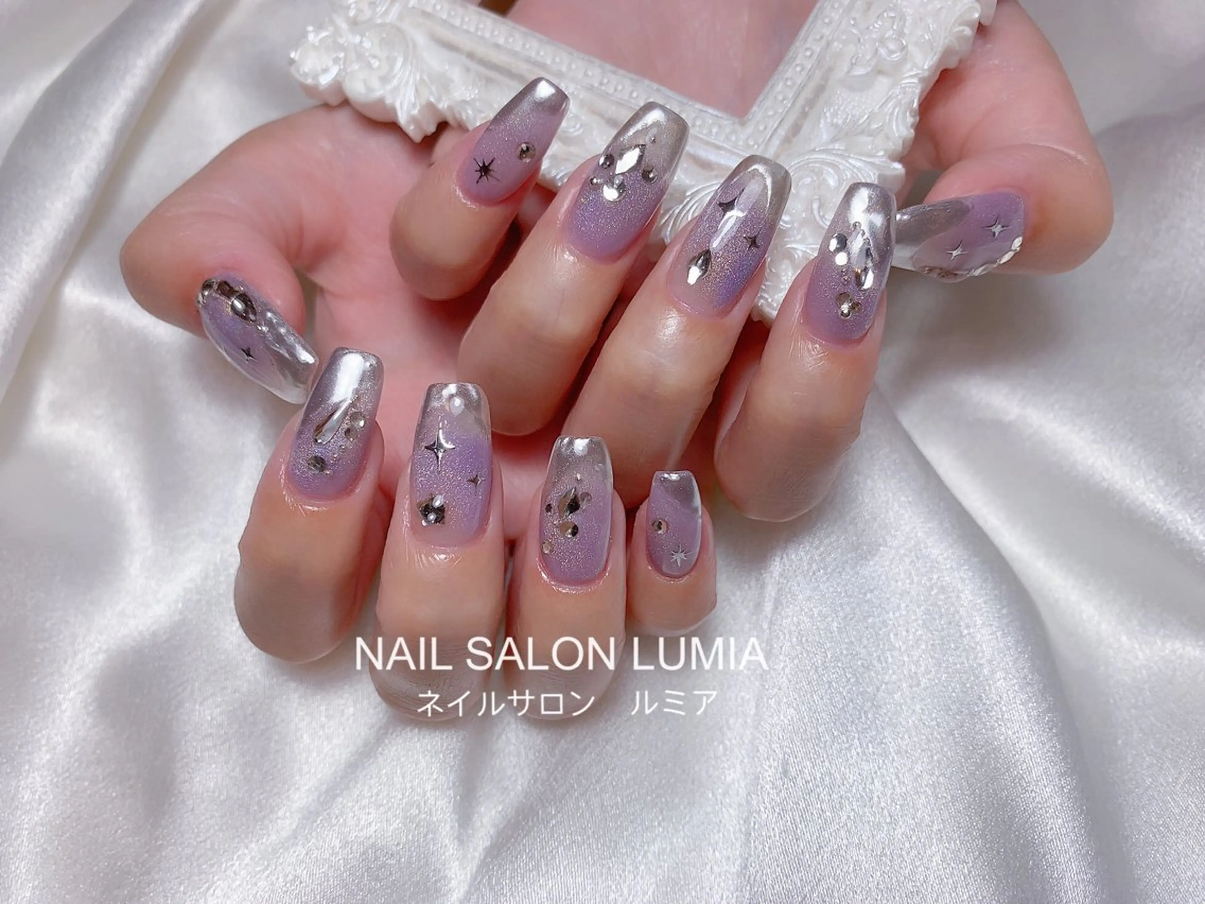 ネイル ハンドネイル ネイルサロン ルミア Lumia 店長のネイルデザイン