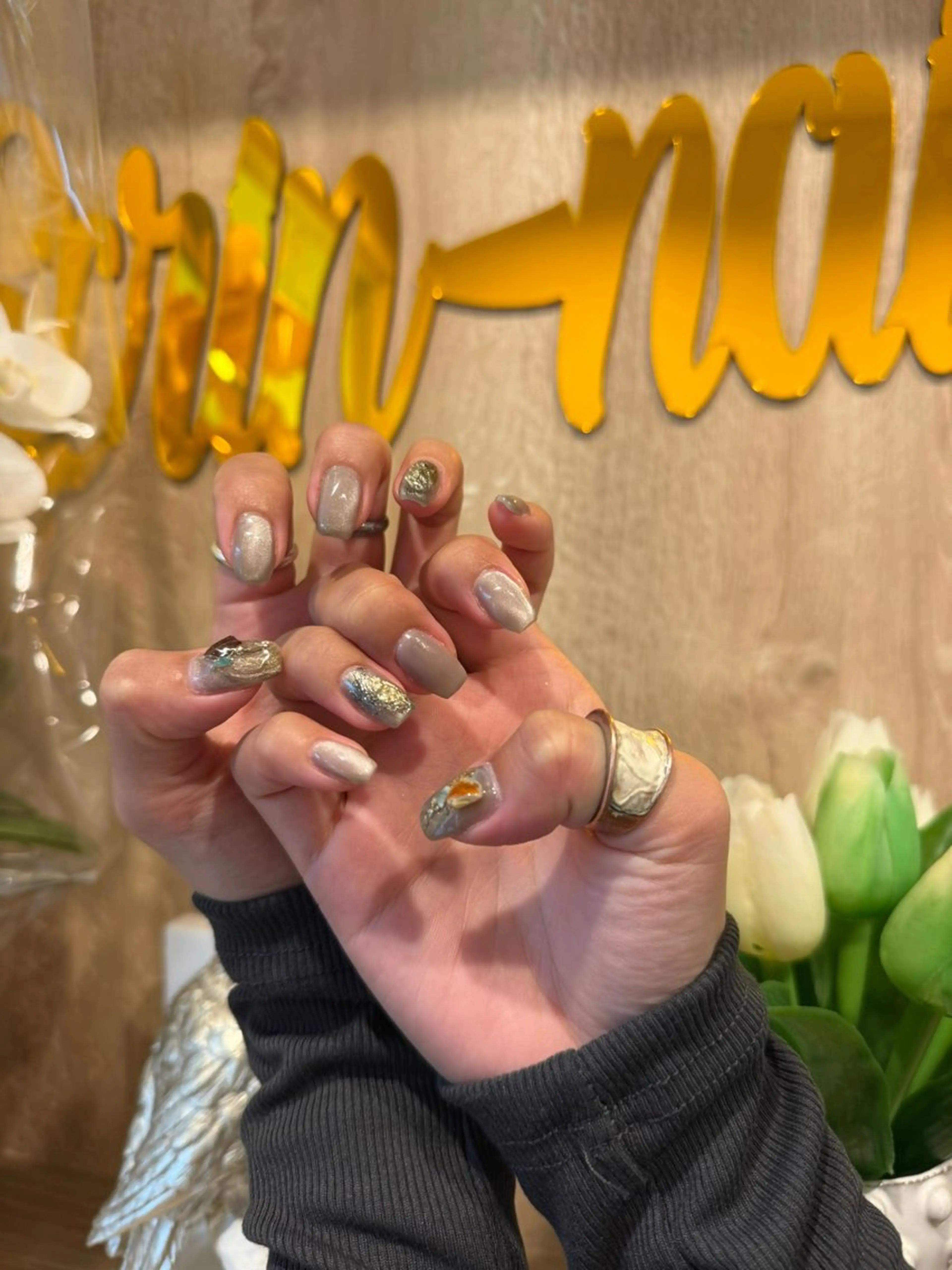 ネイル NailSalon✨ Écrinエクランのネイルデザイン